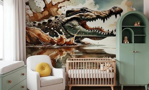 Fierce Crocodile Splash
