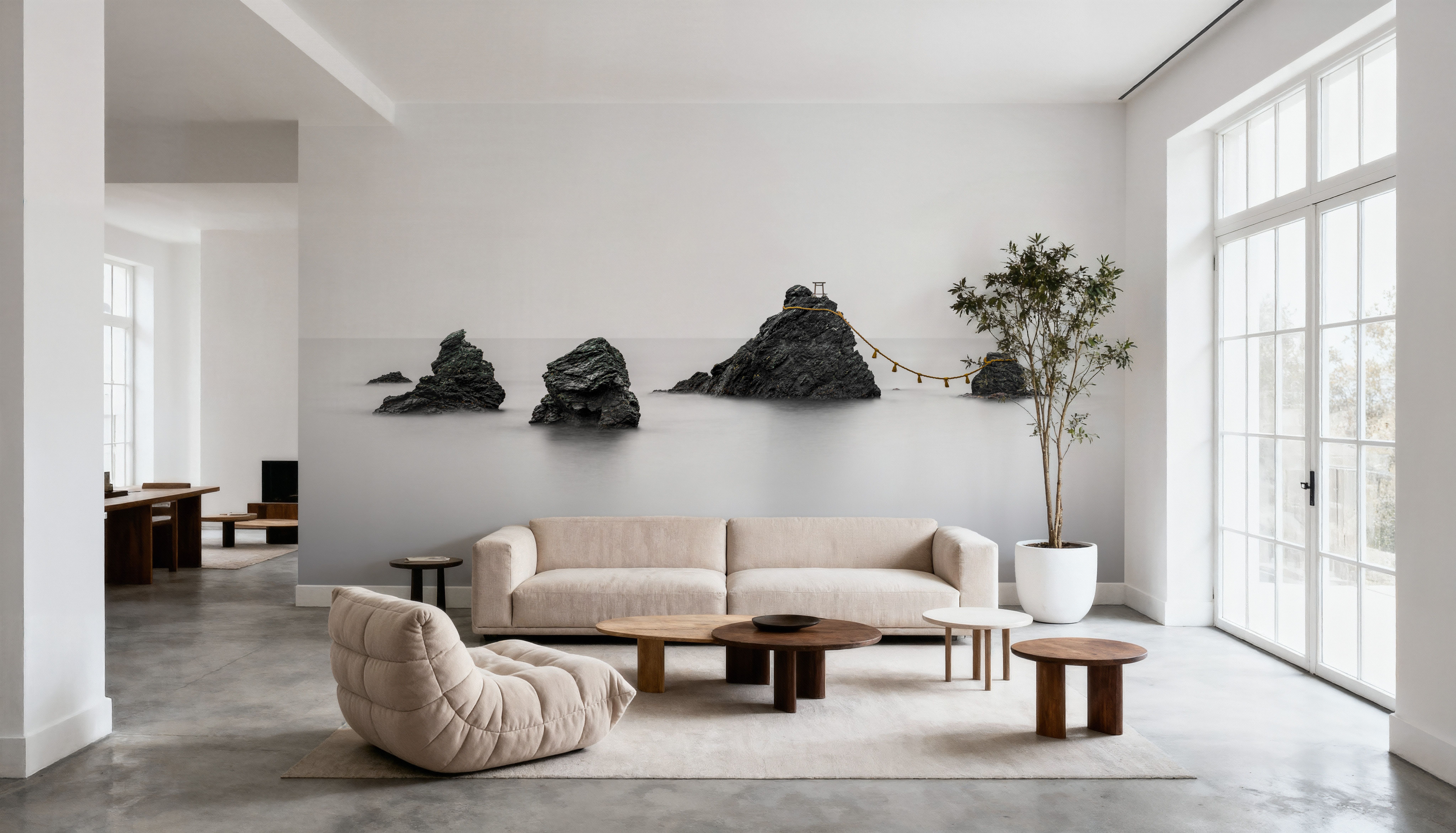 Meoto Iwa Rocks, Wallpaper