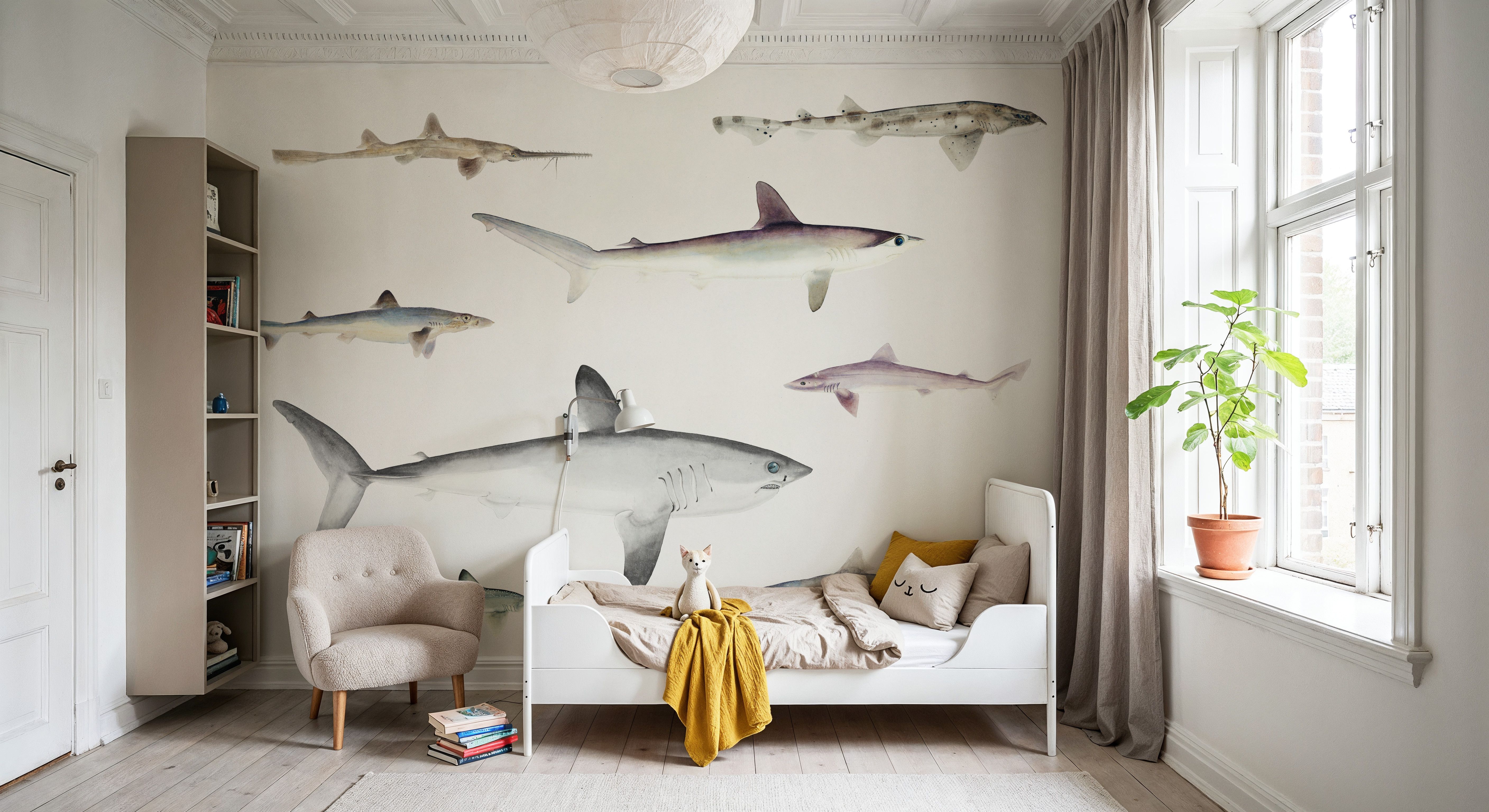 Sharks of the Pacific Ocean, Tapet