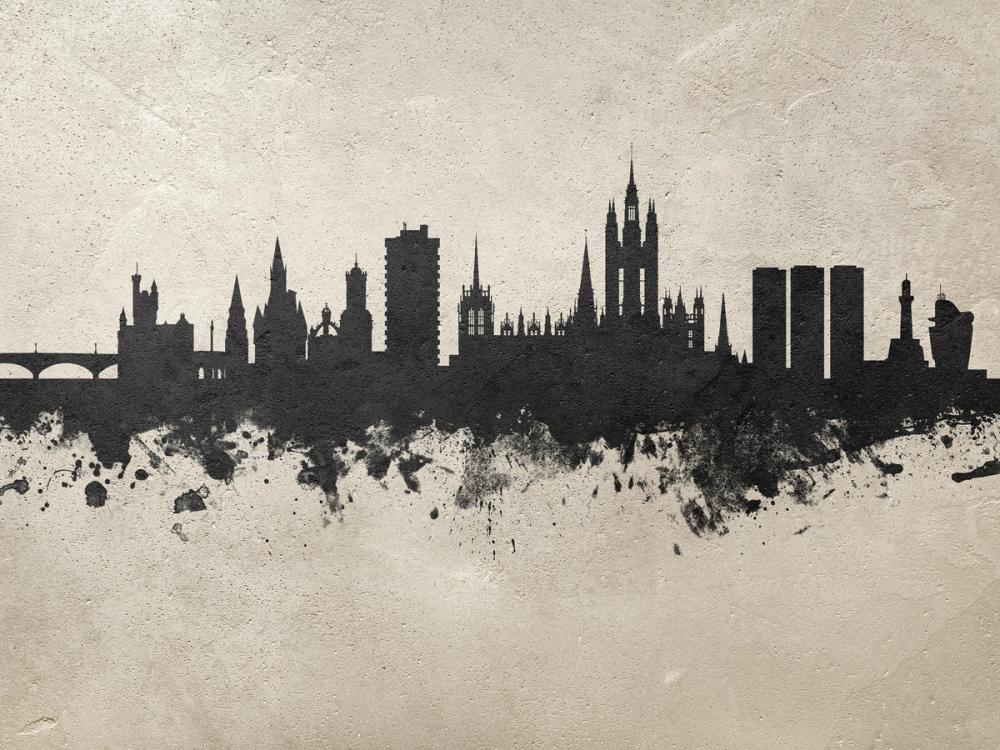 Aberdeen Scotland Skyline Concrete