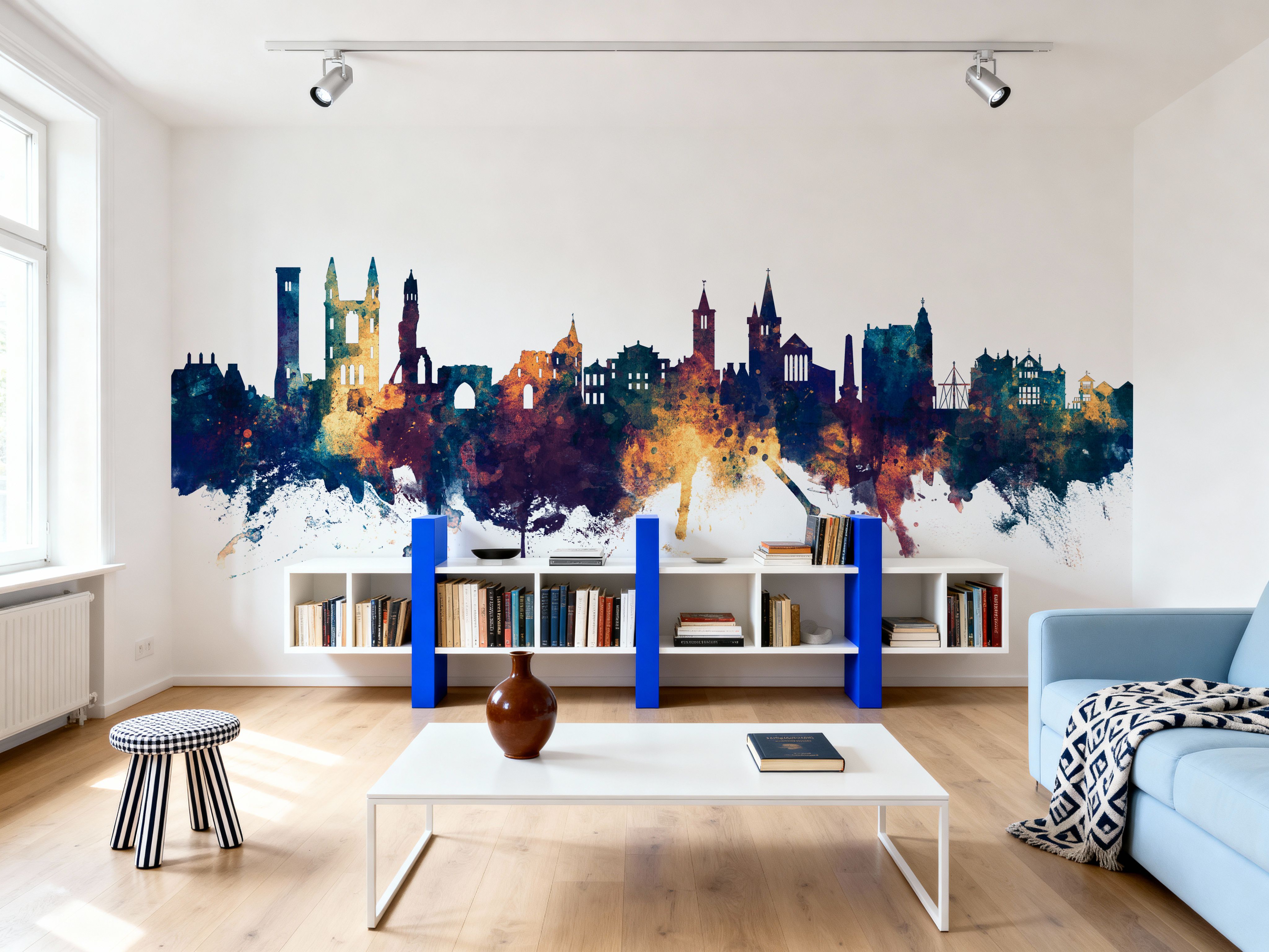 At Andrews Scotland Skyline Blue & Bronze