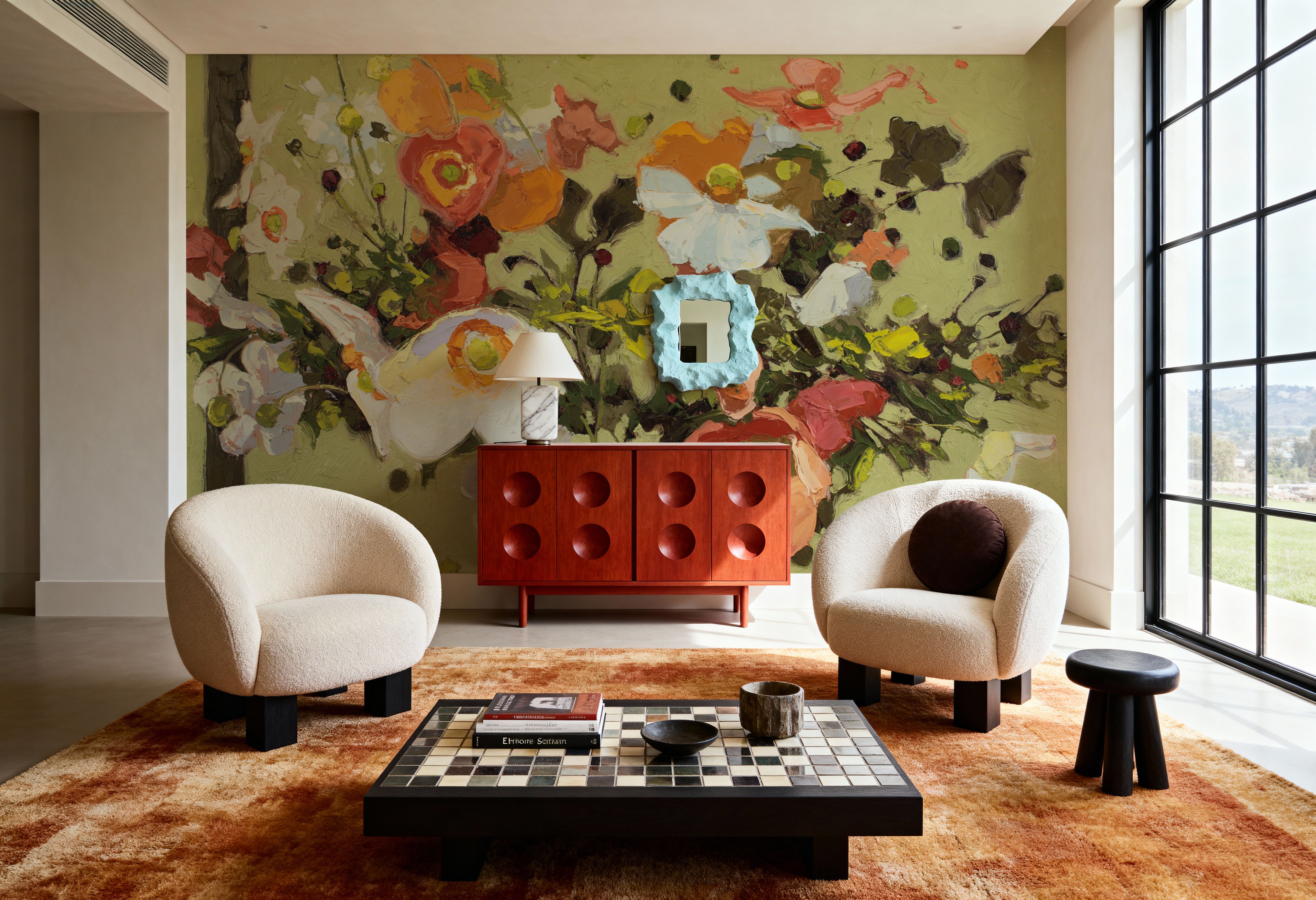 Earthy Anemones, Carte da parati