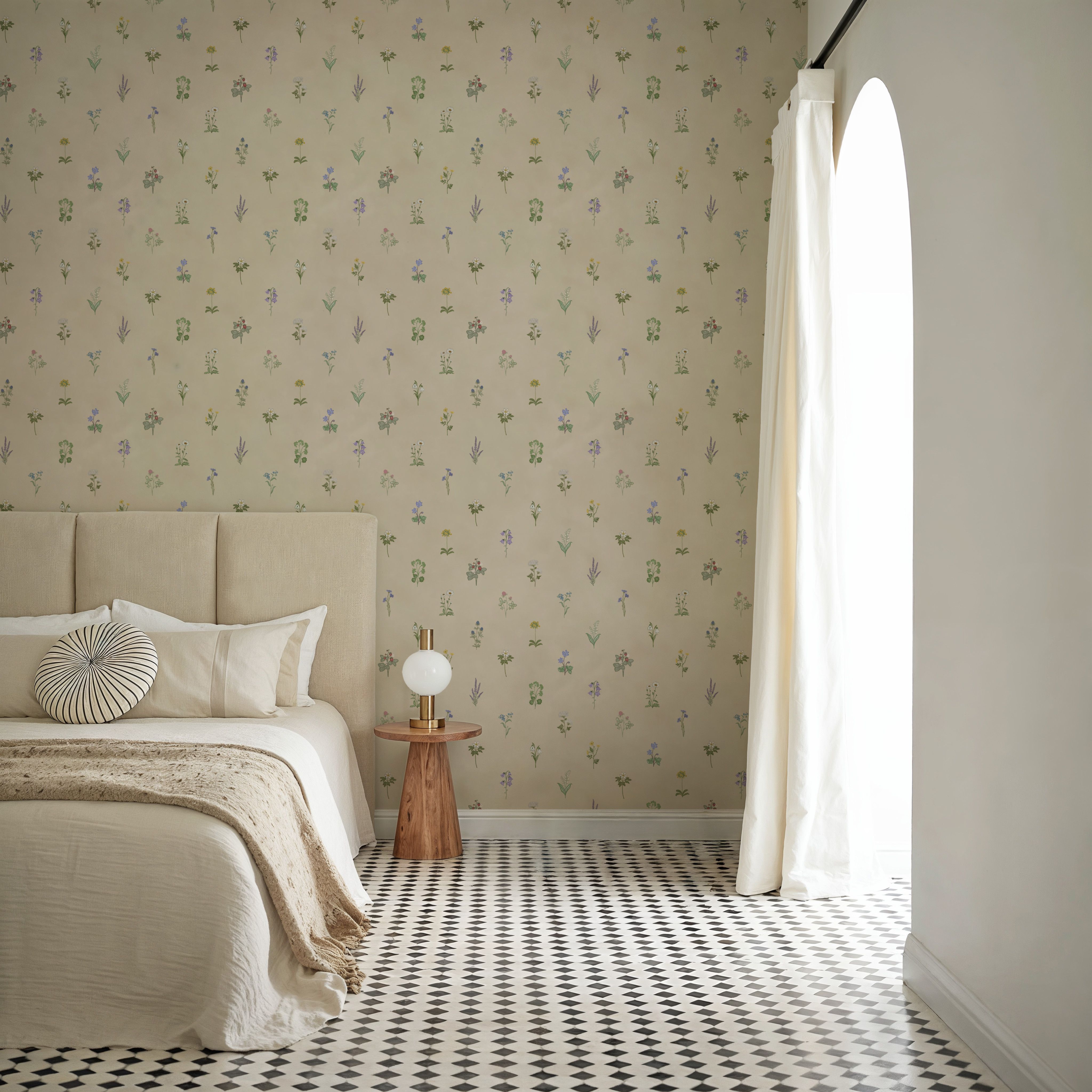 Nordic Flora, Light Beige