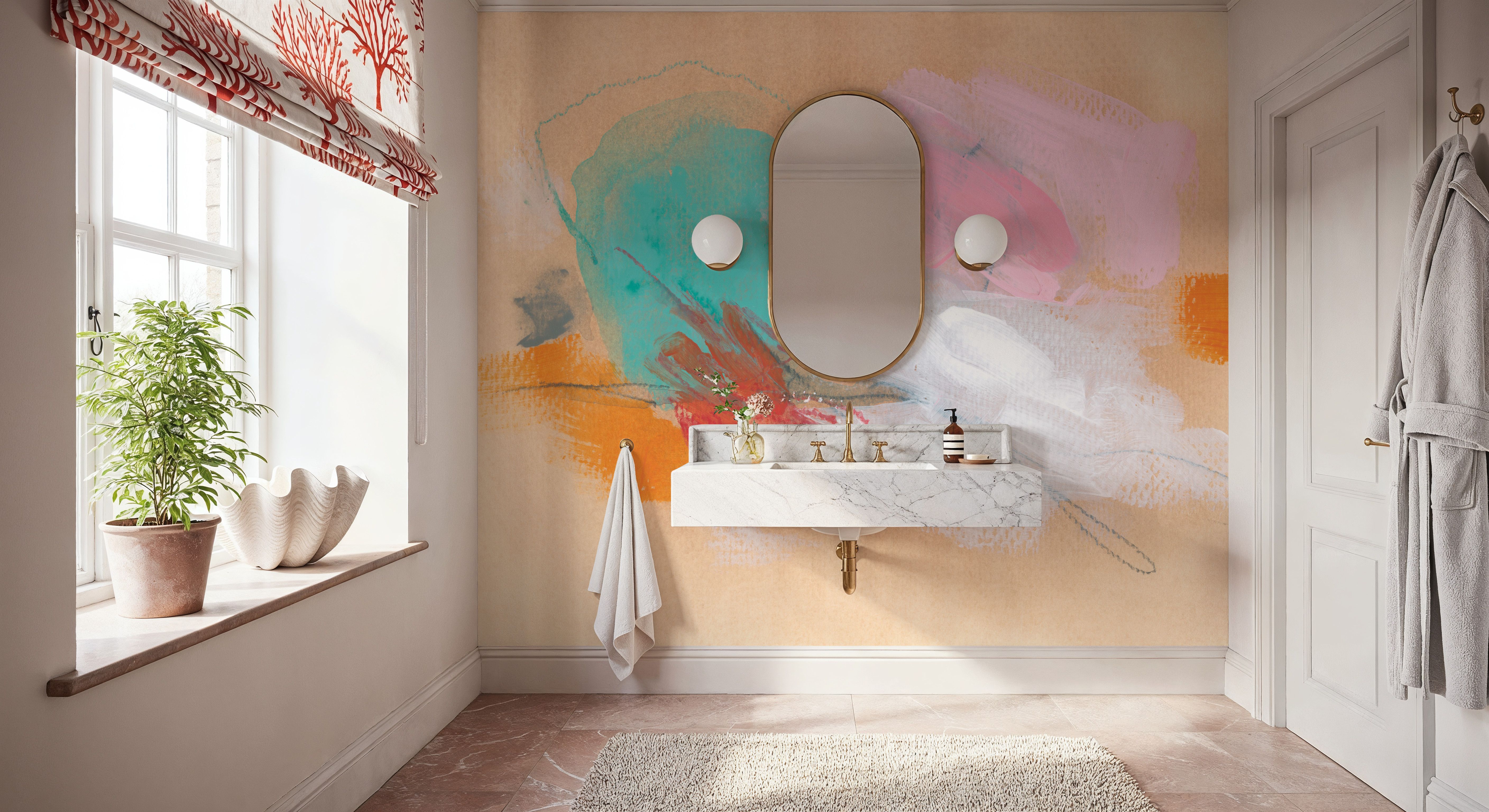 Palette Throughline I, Carte da parati