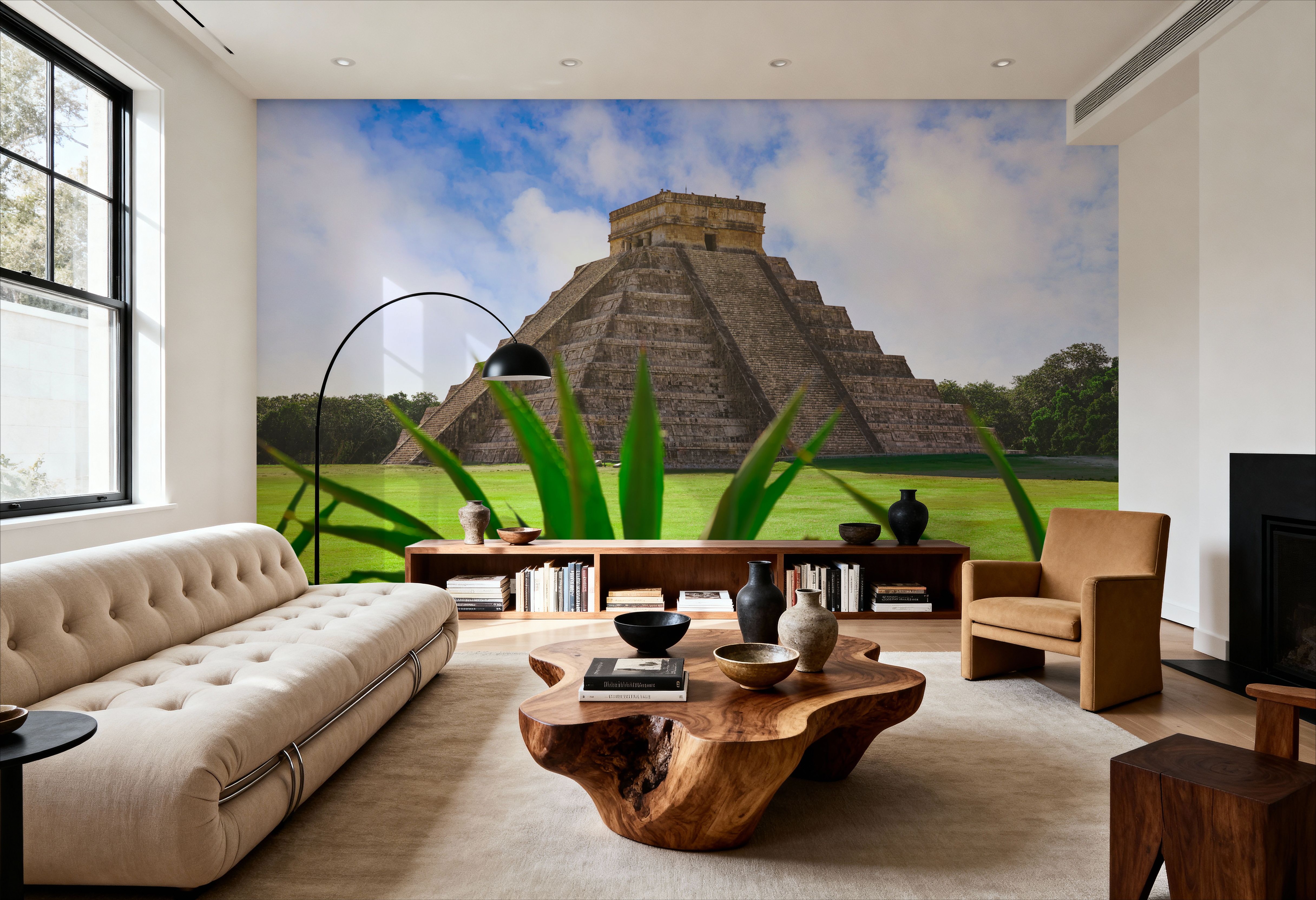 Majestic Mesoamerican Pyramid