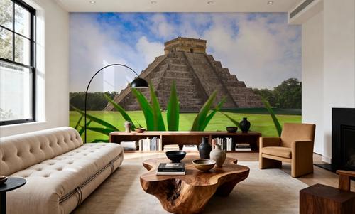 Majestic Mesoamerican Pyramid