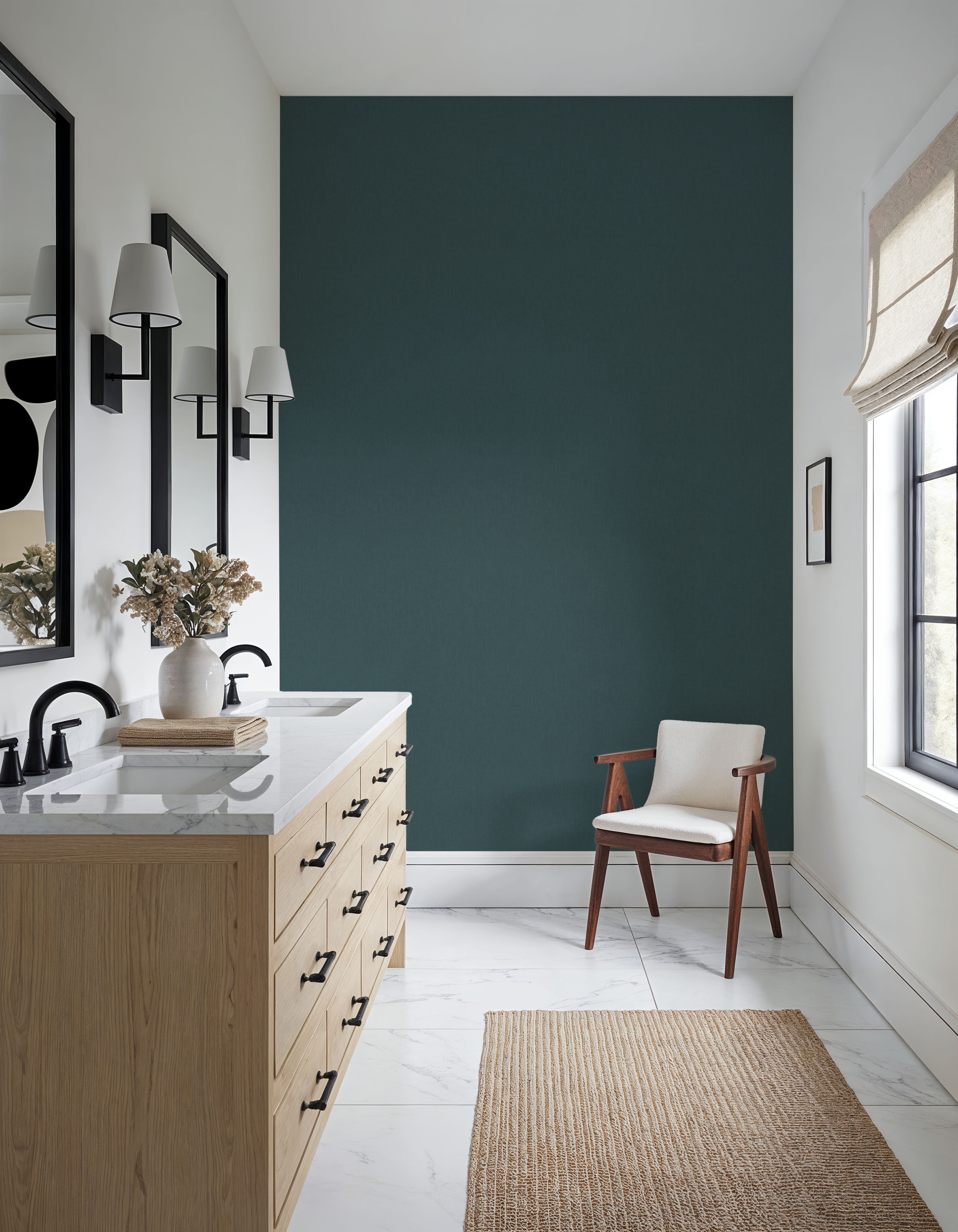 Linen Mist Bright Collection, Teal