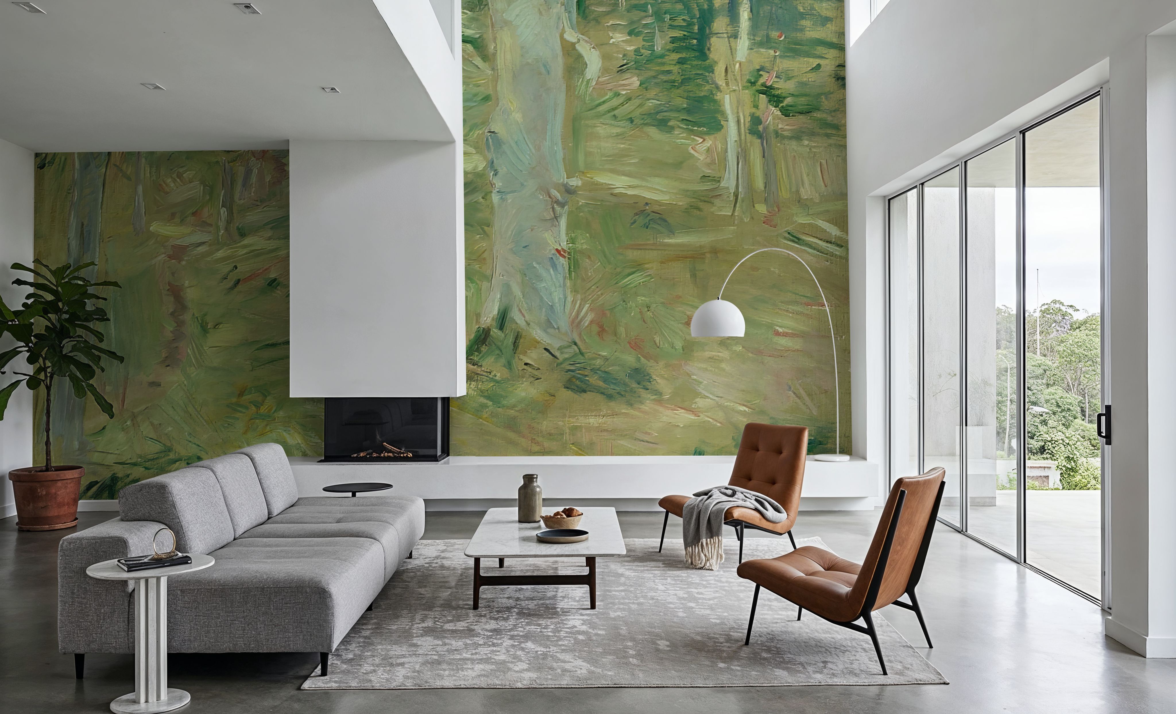 Foret de Compiegne Number Two, Tapet