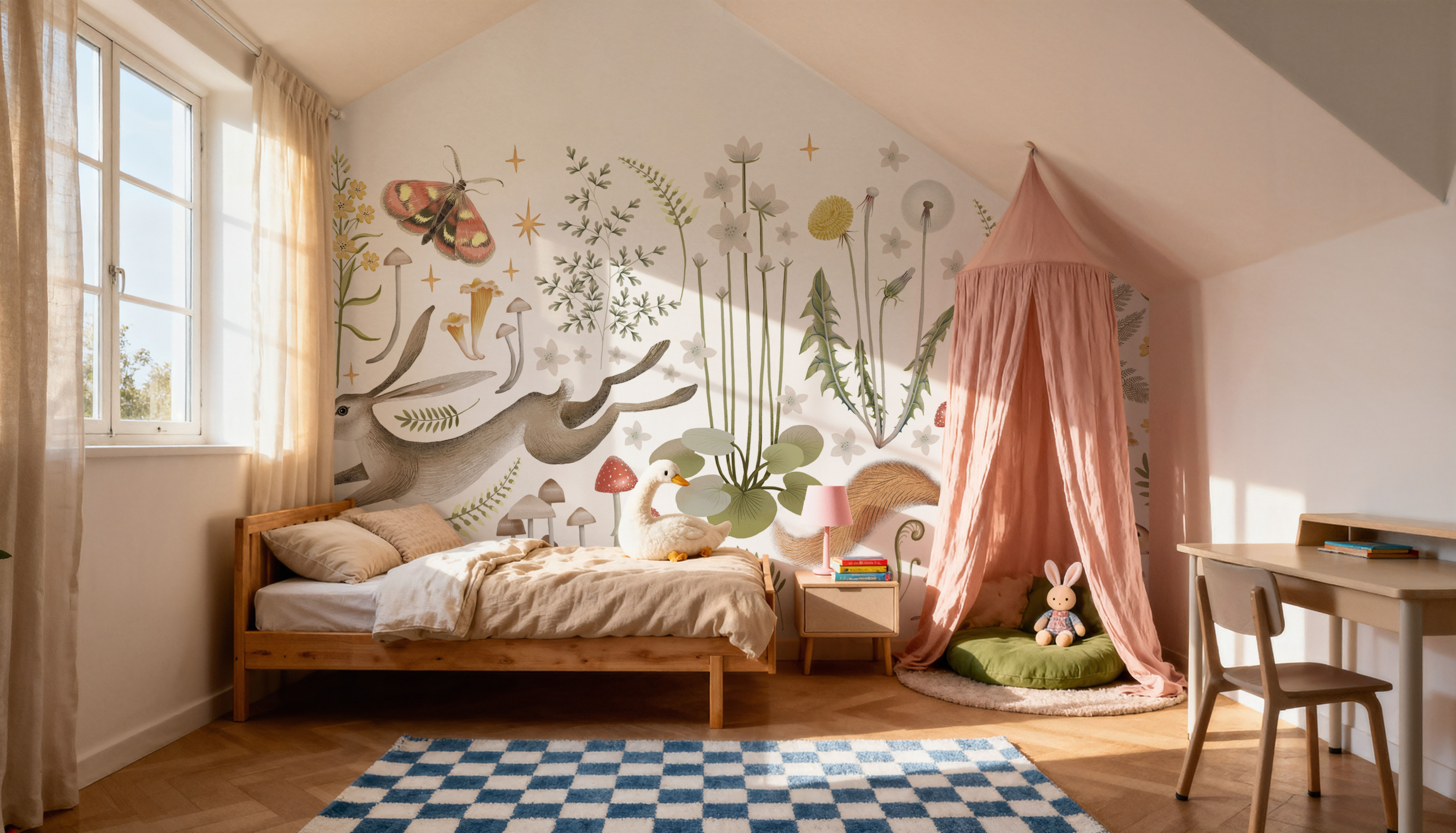 Fantasy Forest - Bright Mural