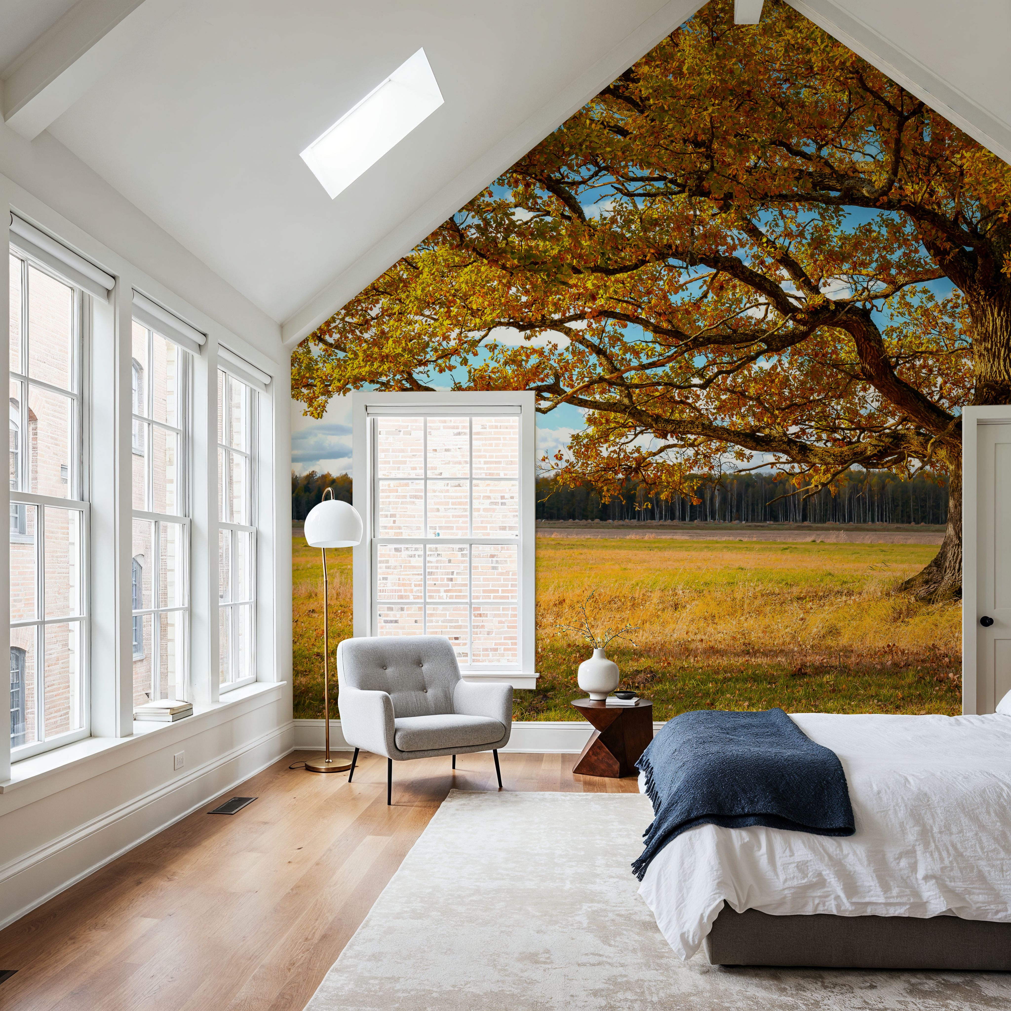 Golden Fall Tree Afternoon