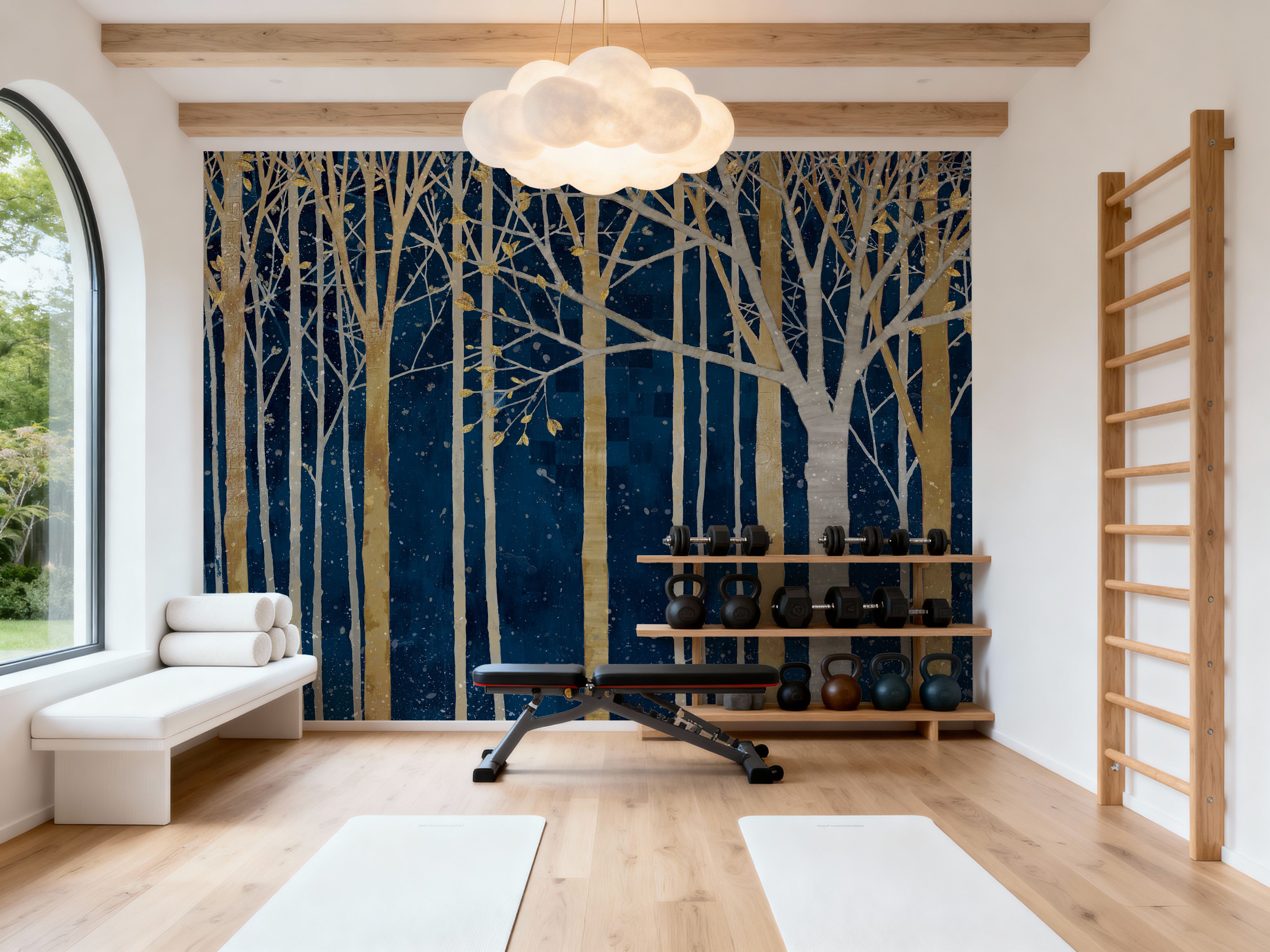 In Springtime Indigo