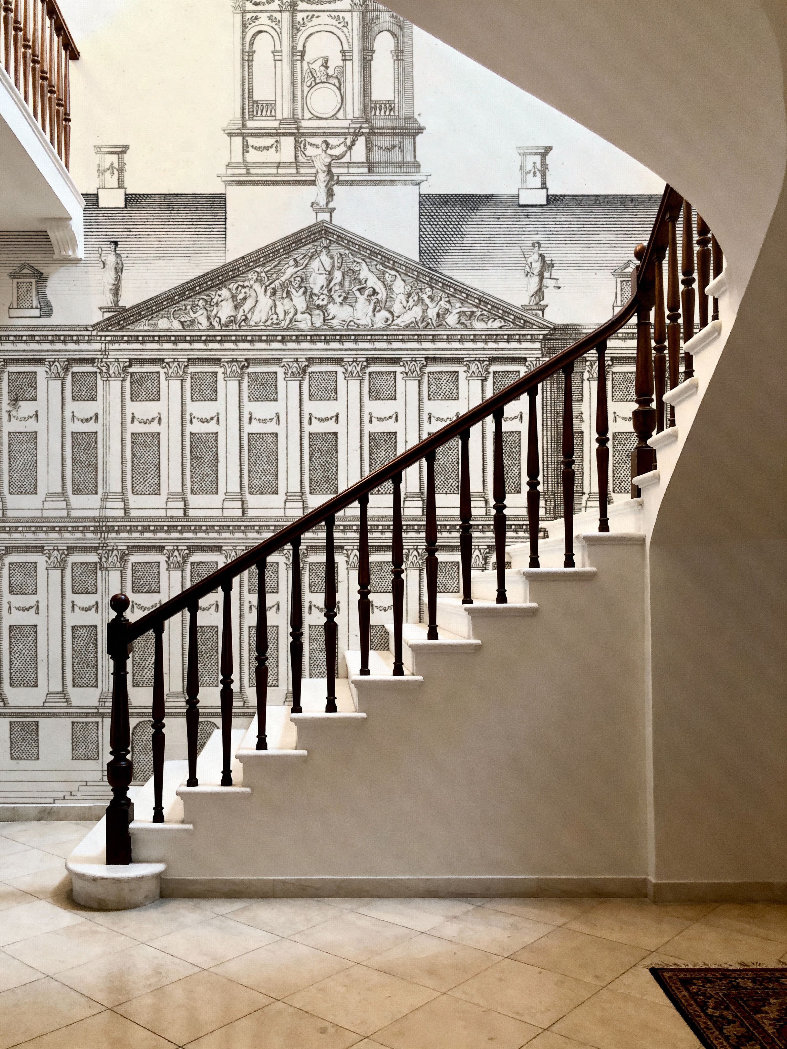 The City Hall In Amsterdam, Front