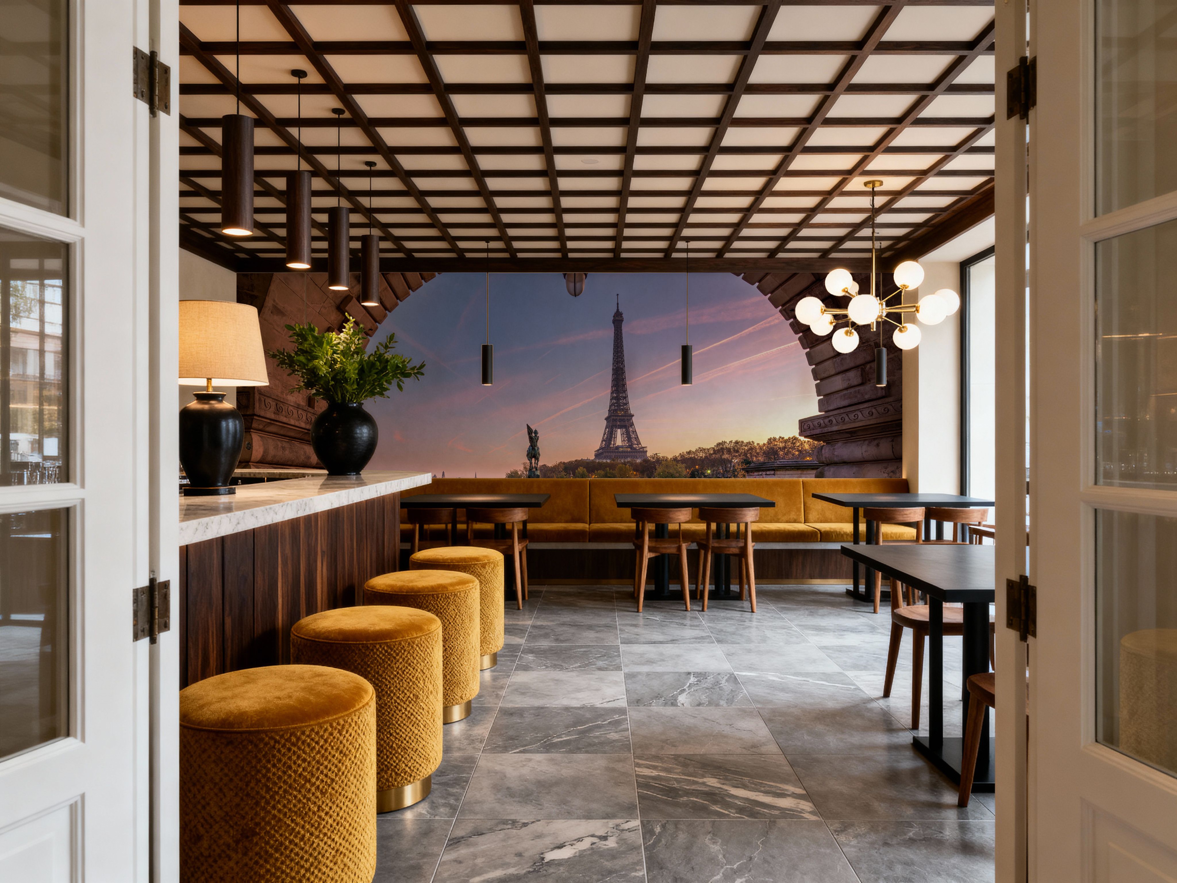 Pont Bir Hakeim, Wallpaper