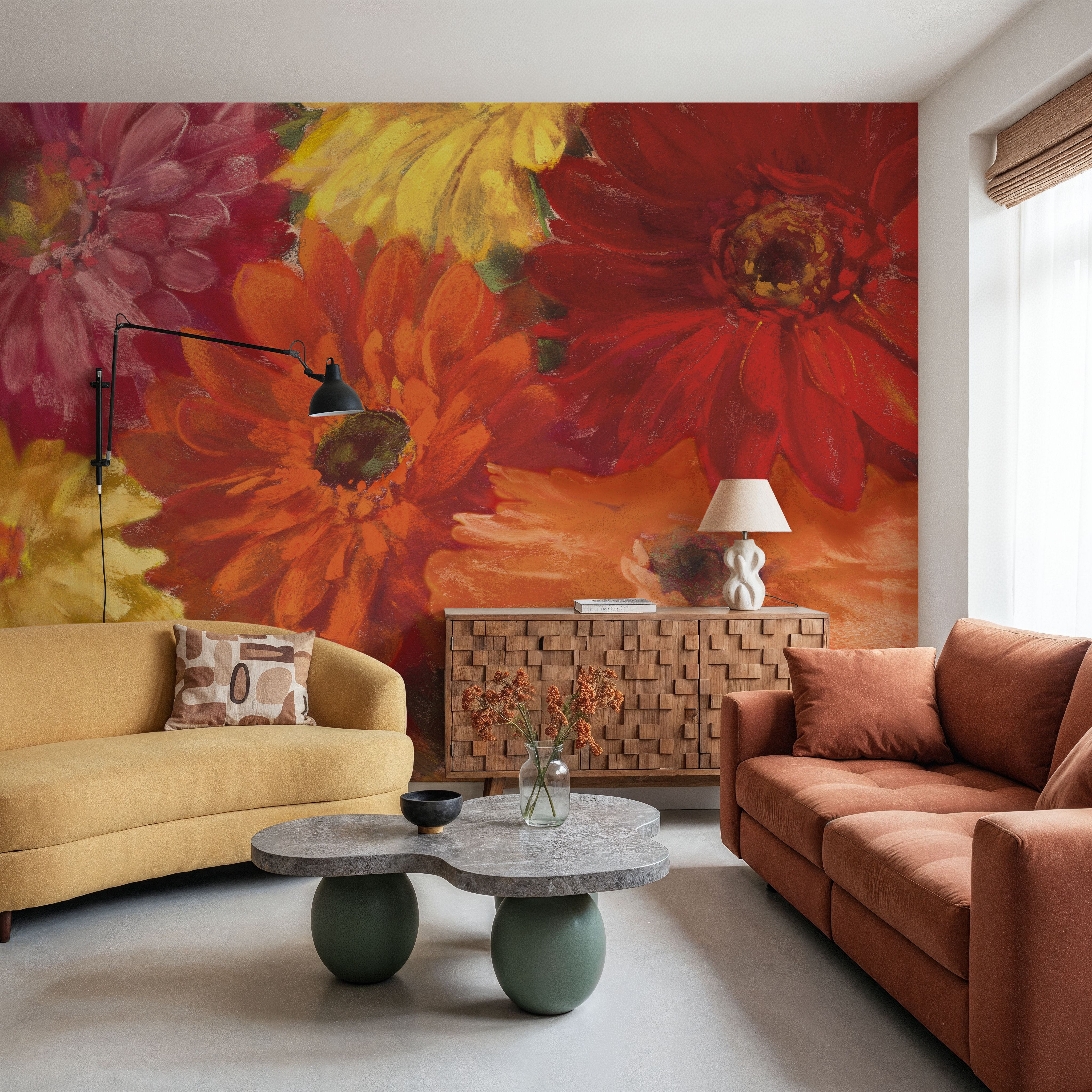 Bountiful Gerberas Square I