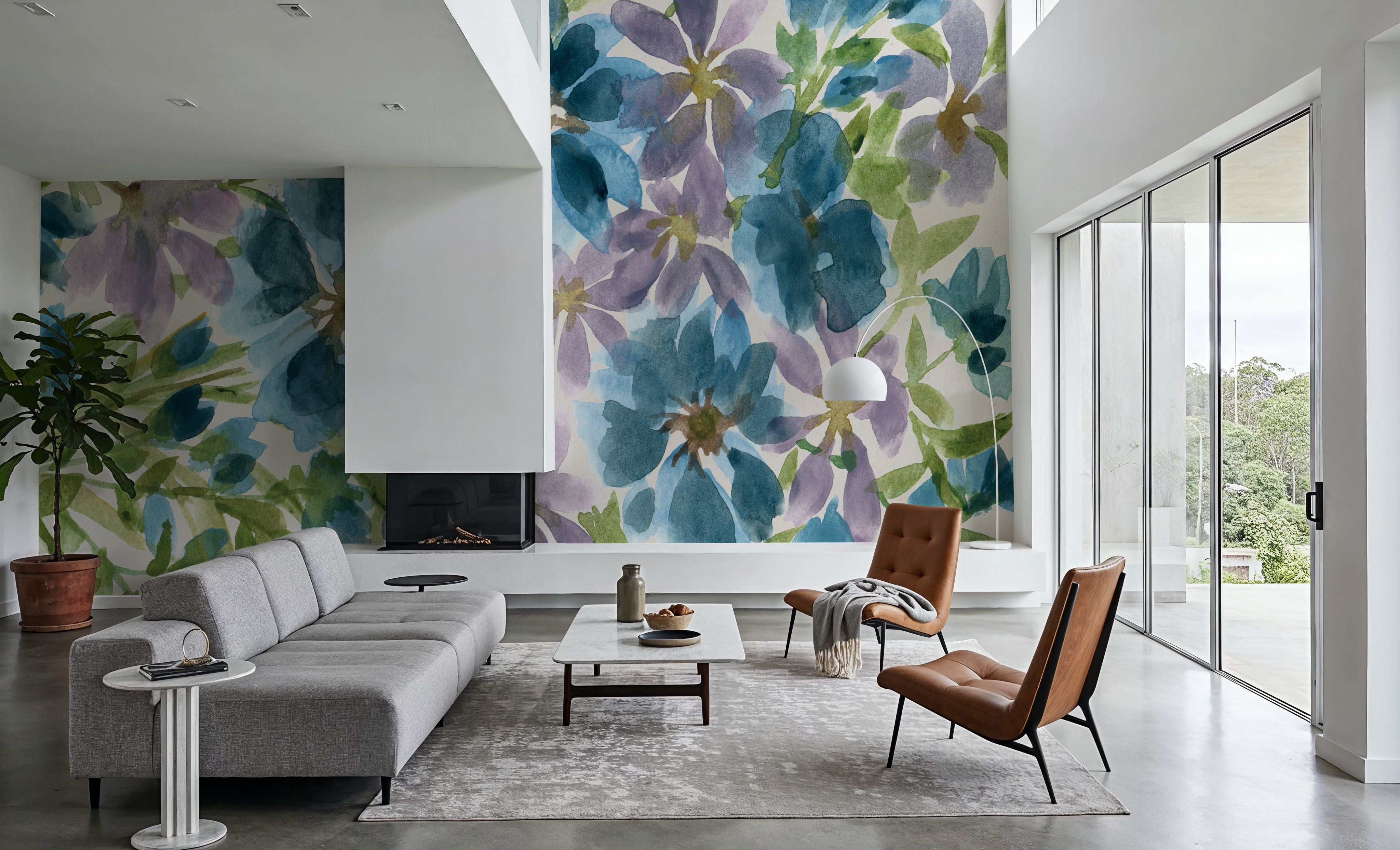 Blue Blooms