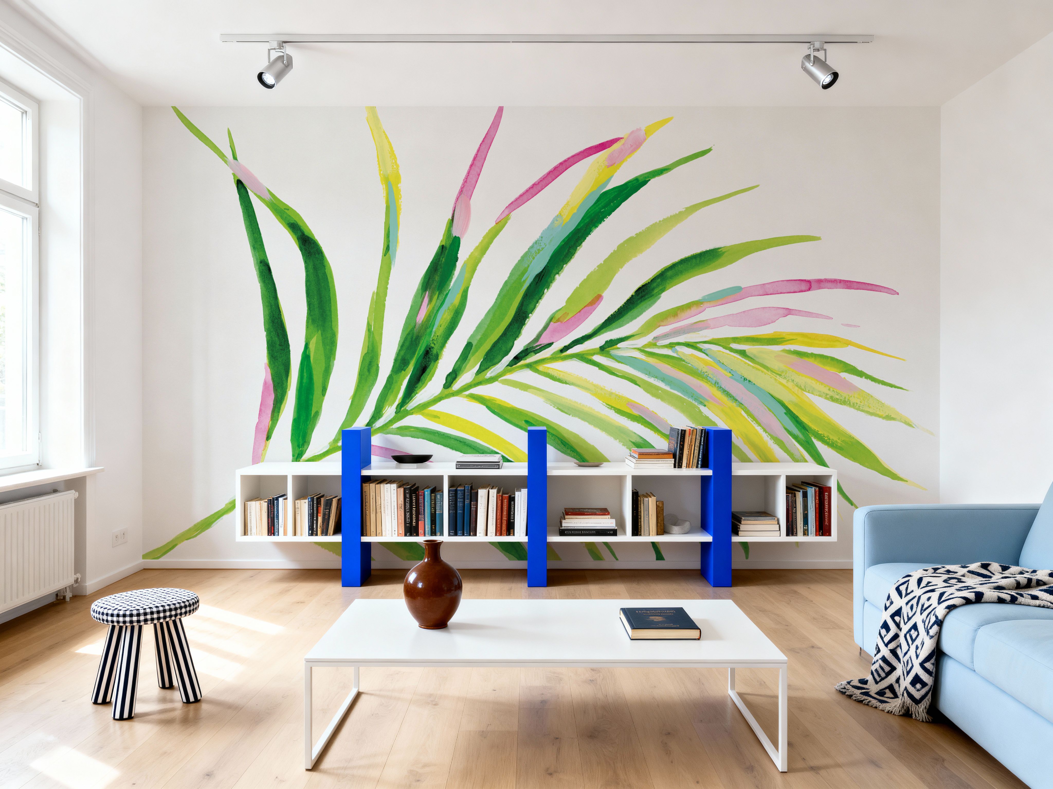 Colorful Tropical Leaf II