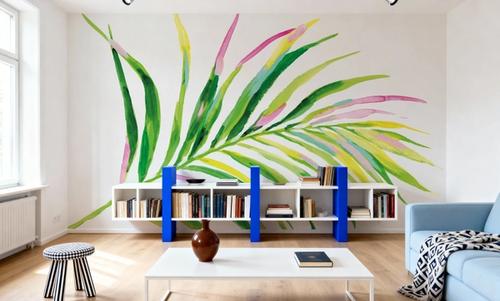 Colorful Tropical Leaf II