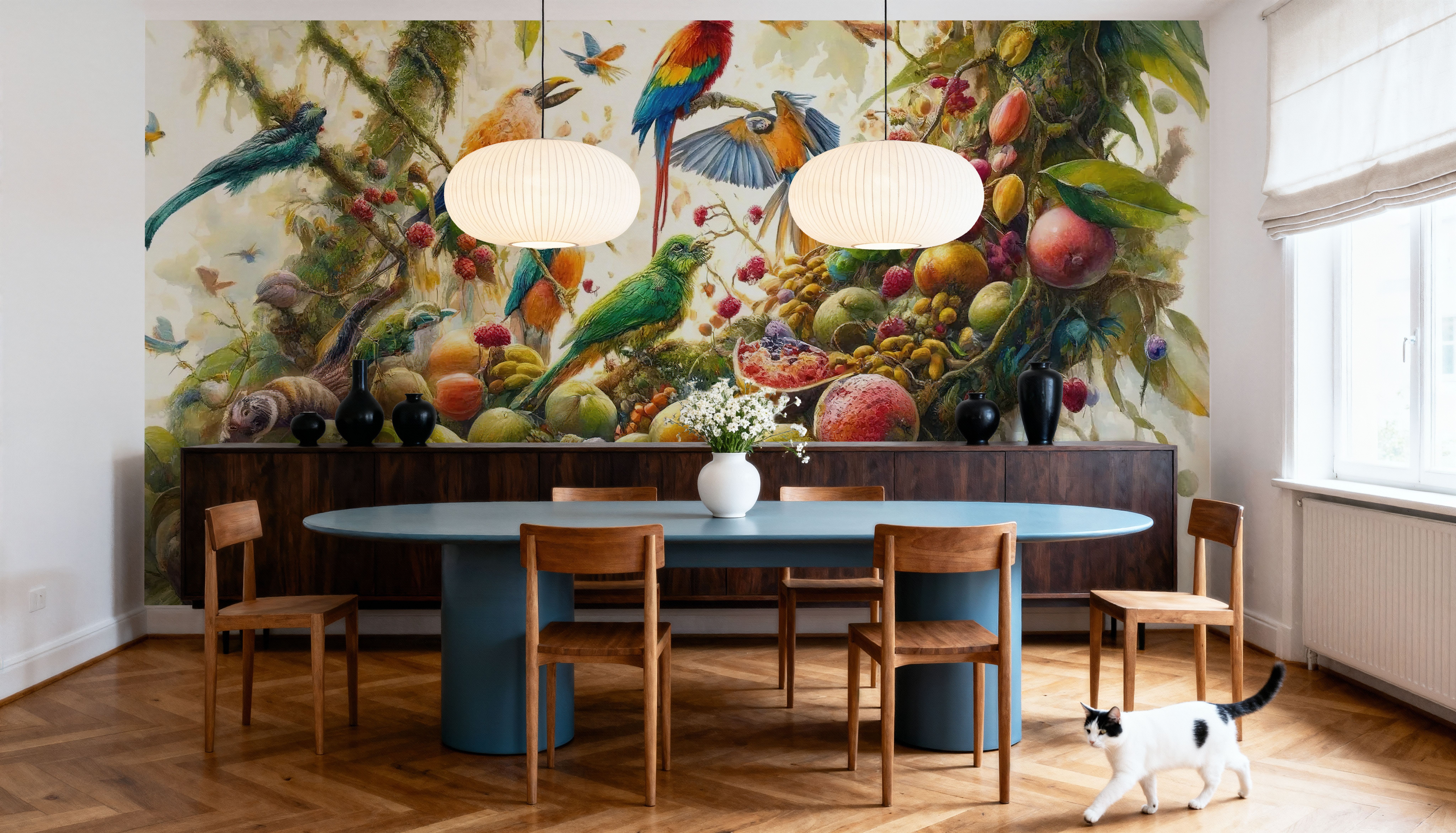 Jungle Symphony in Vivid Hues