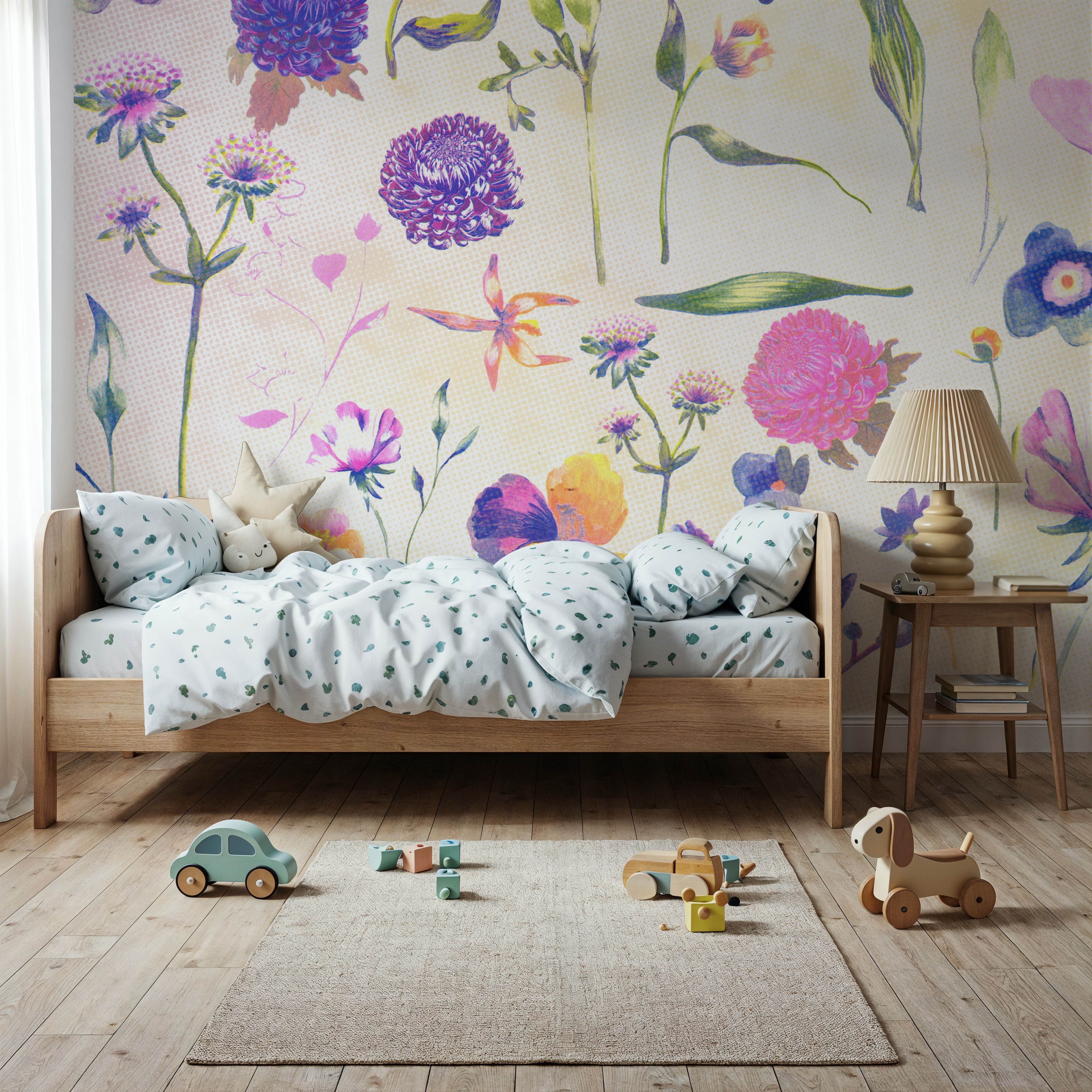 Floral Gaze, Cream