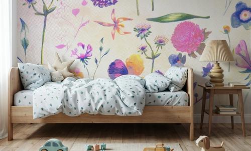 Floral Gaze, Cream
