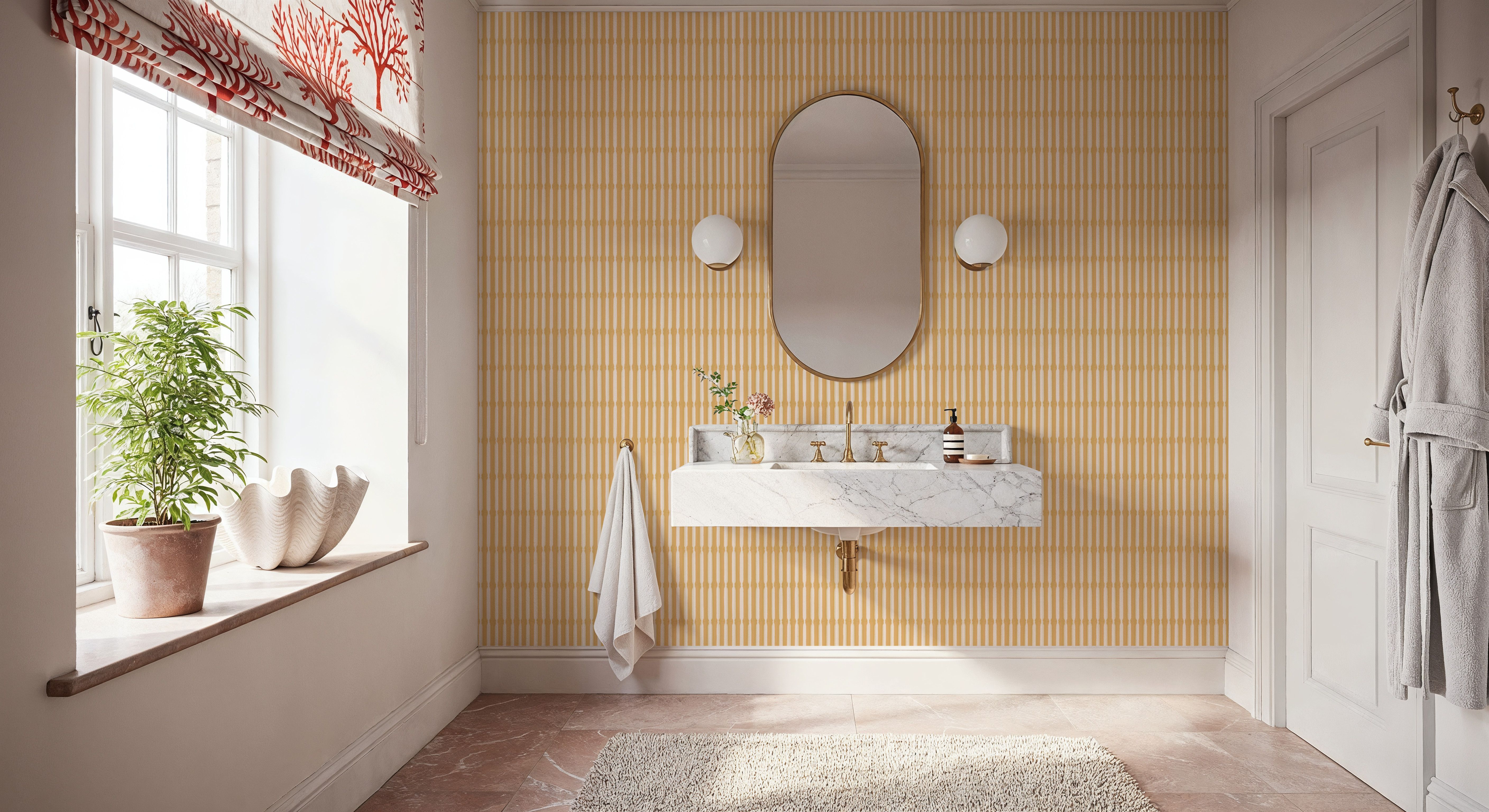 Bamboo Stripes, Sunflower