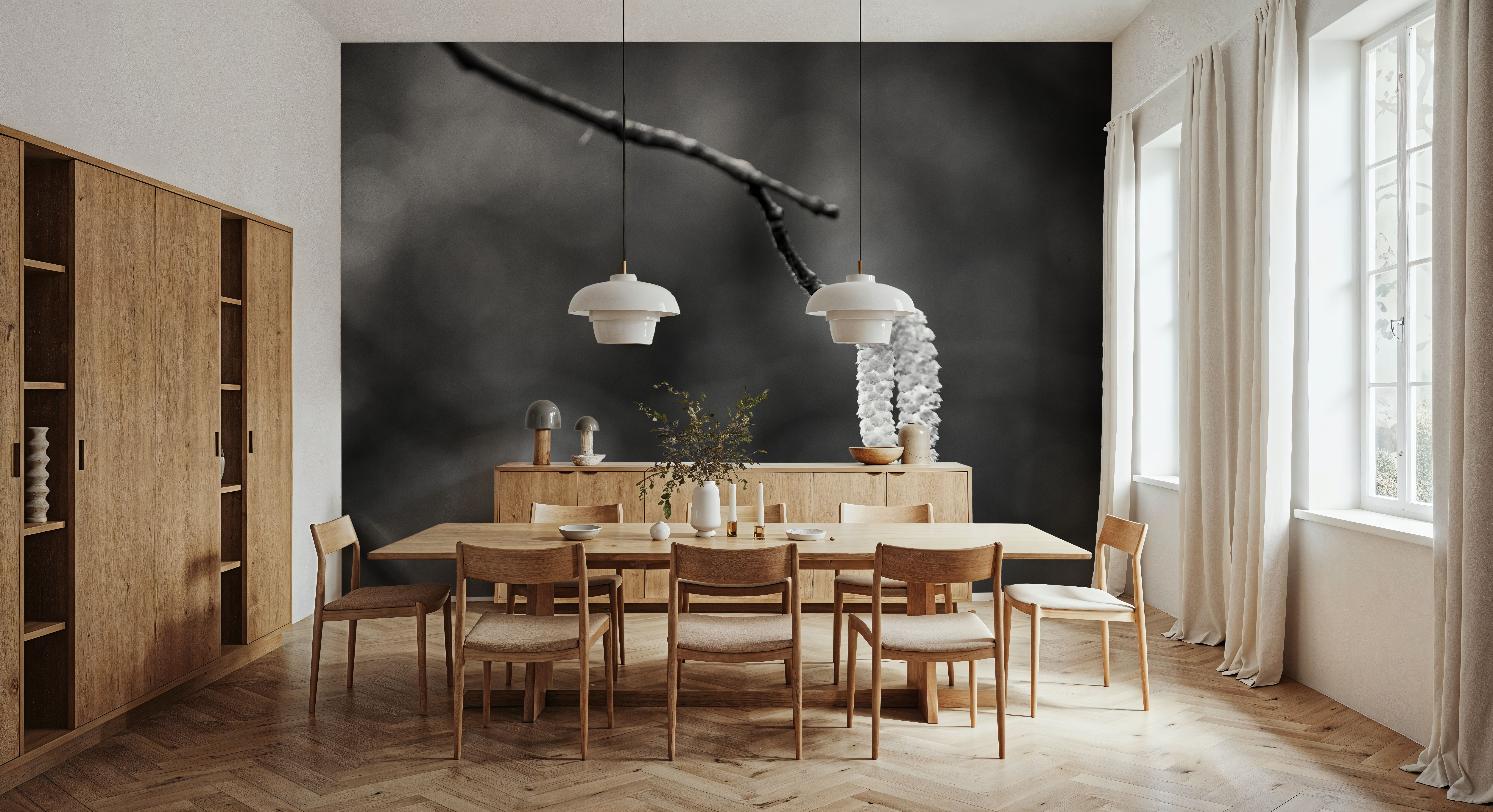 Birch Pollen, Behang