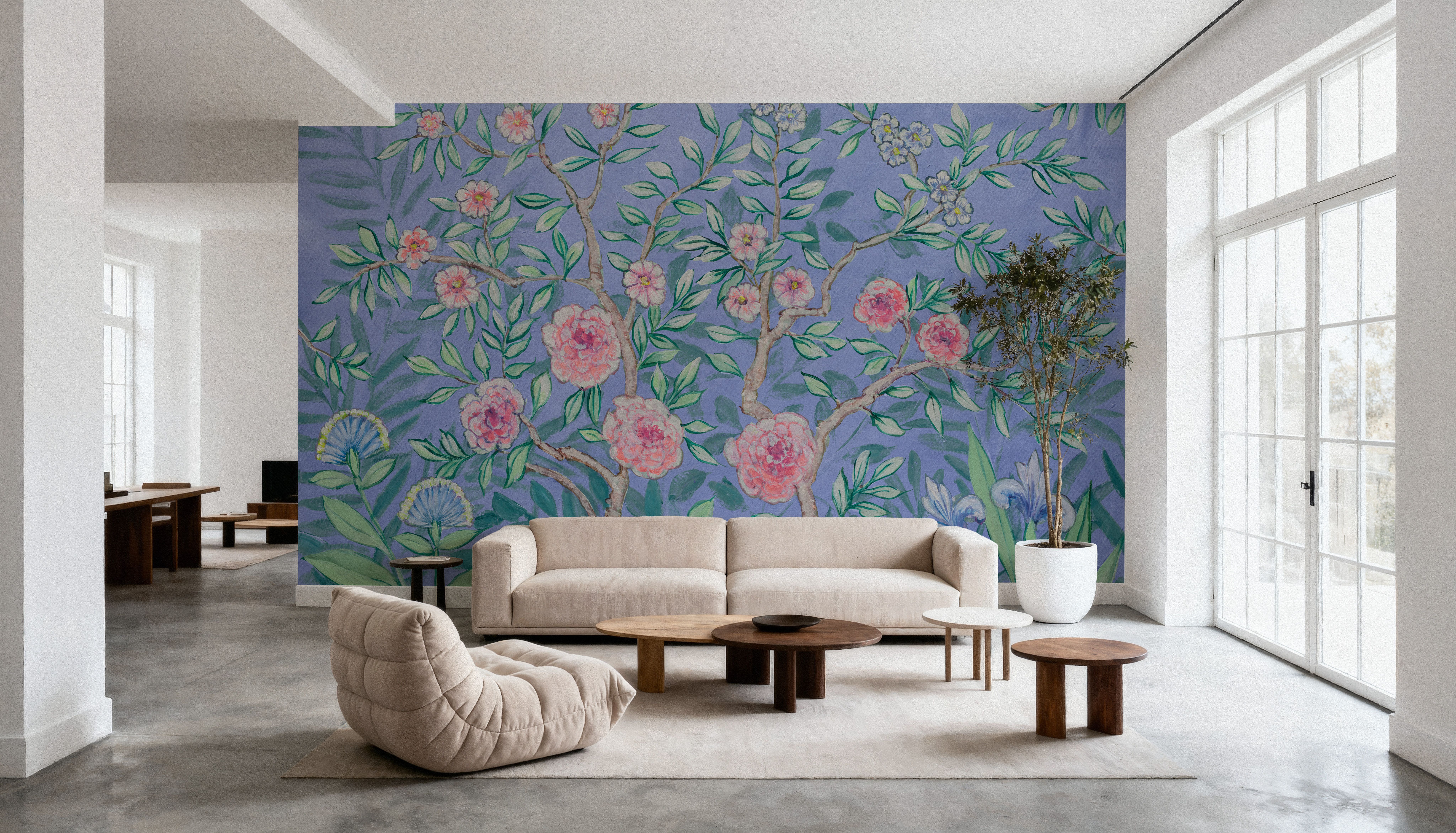French Garden Blue