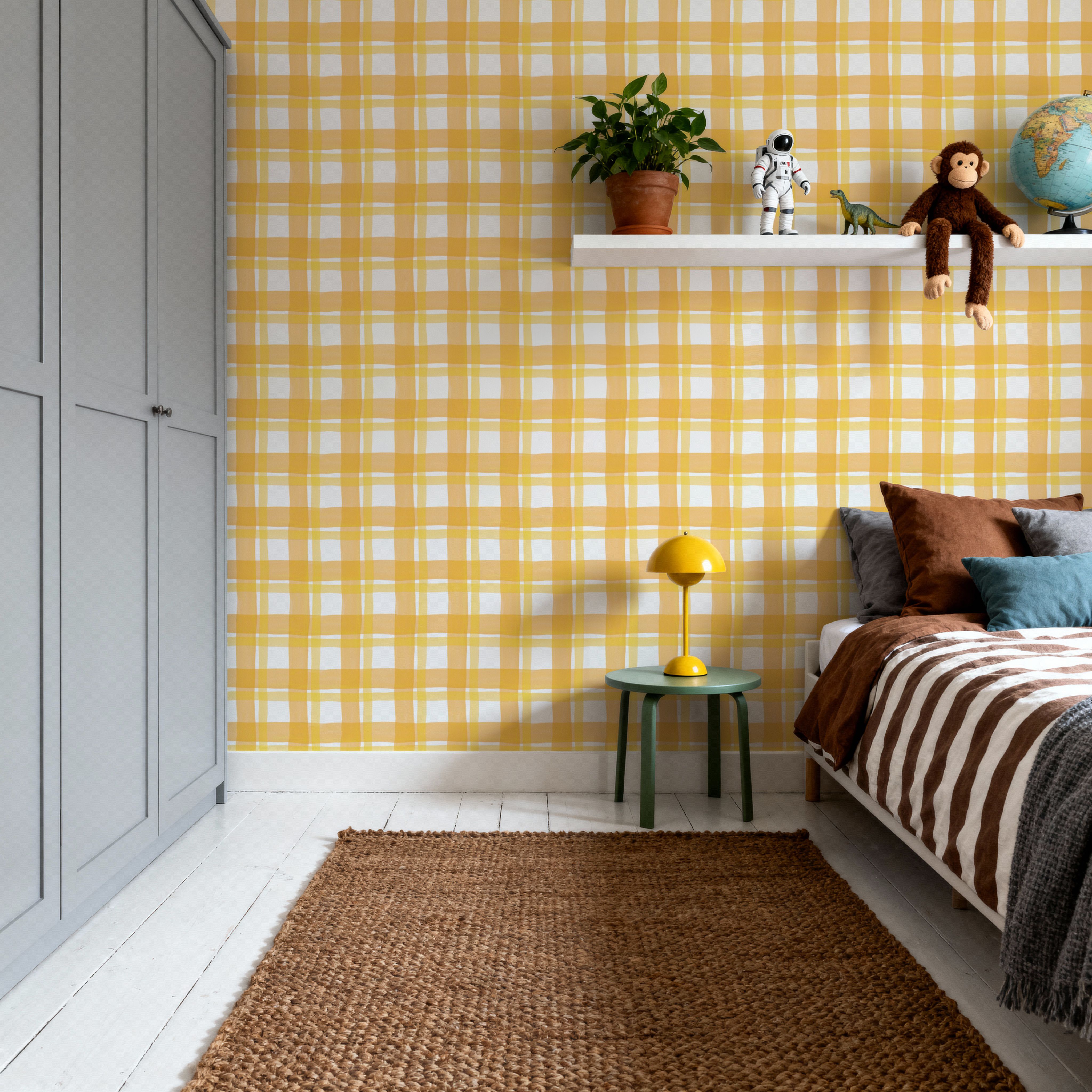 Summer Plaid Yellow