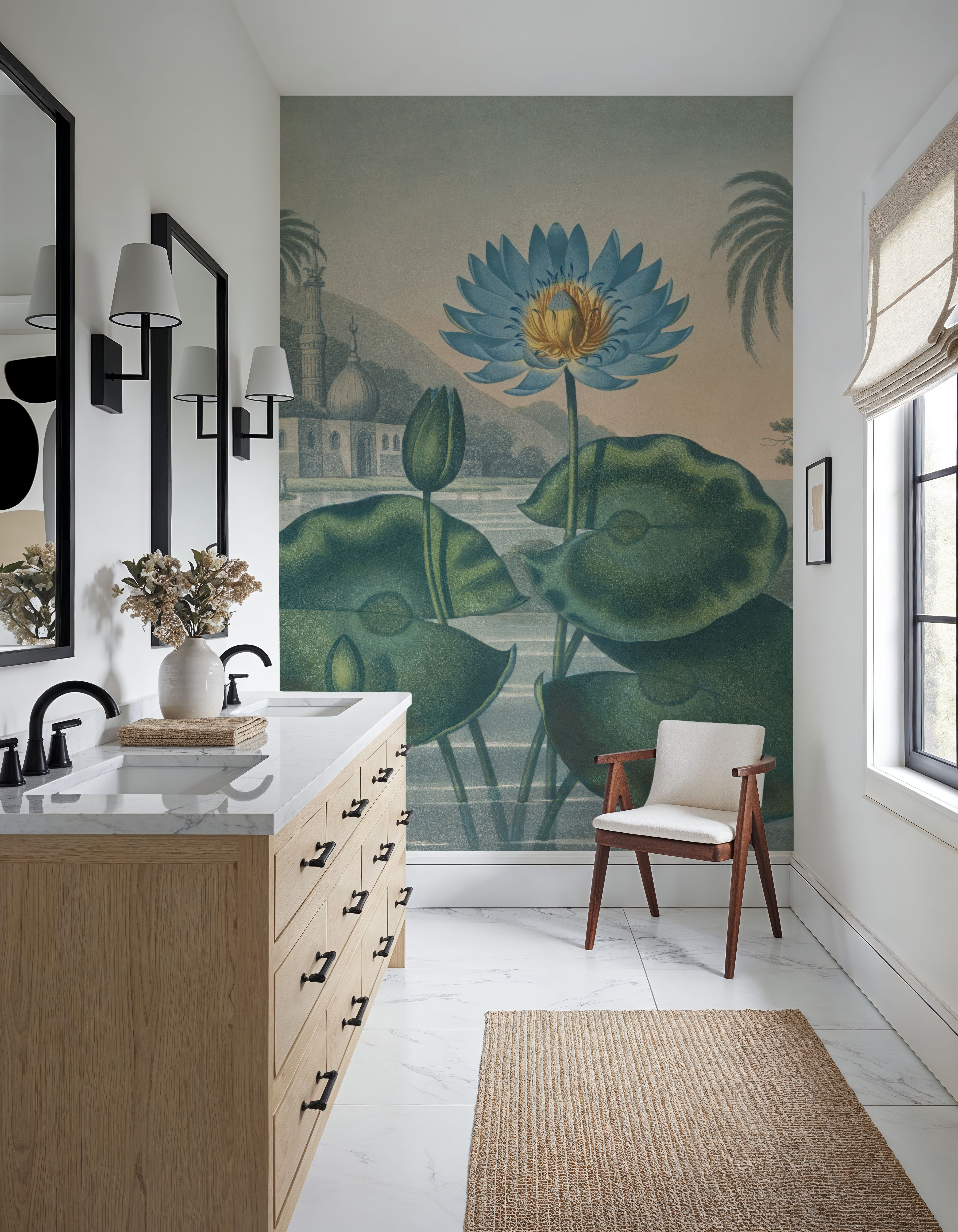 The Blue Egyptian Water Lily