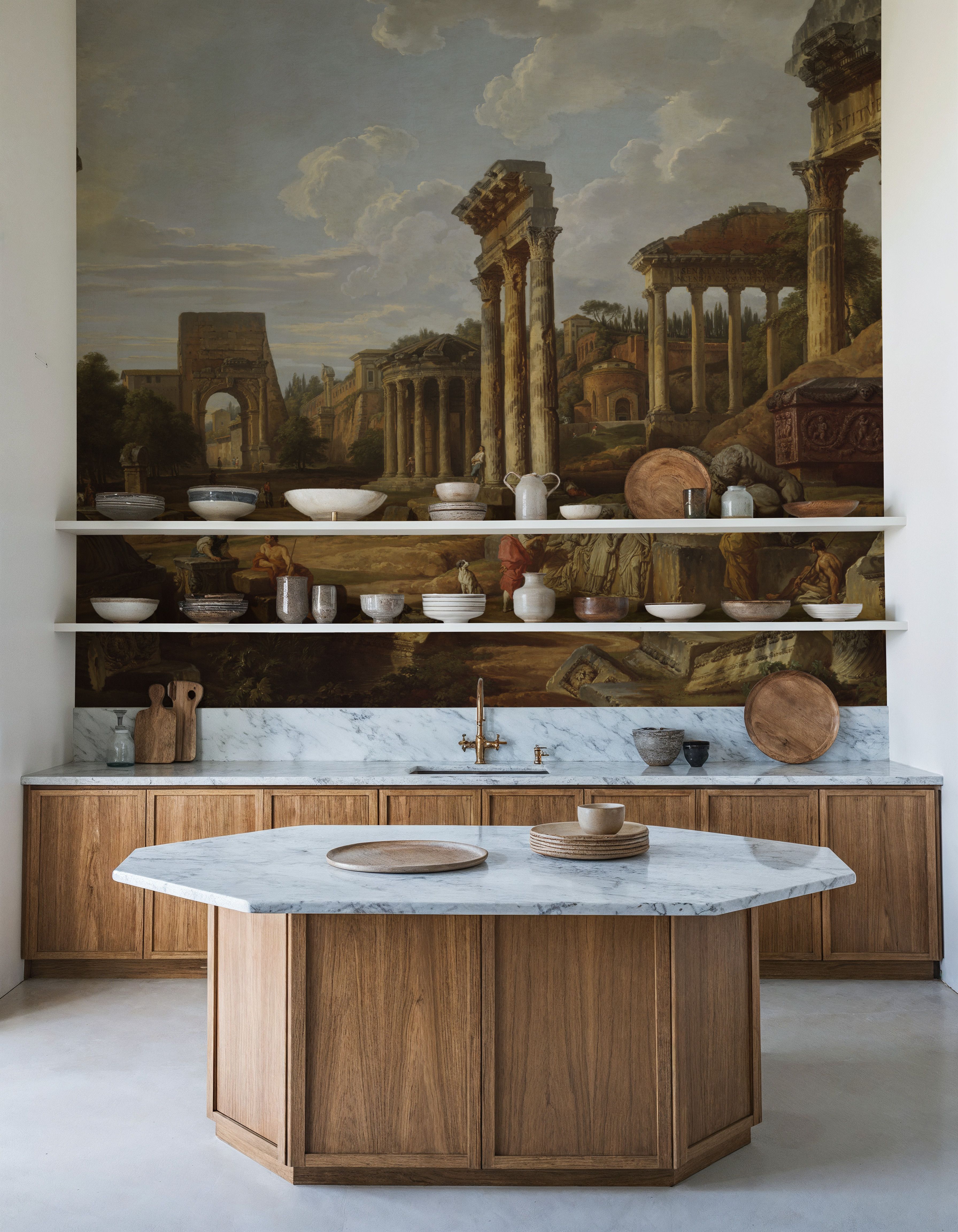 A Capriccio of the Roman Forum