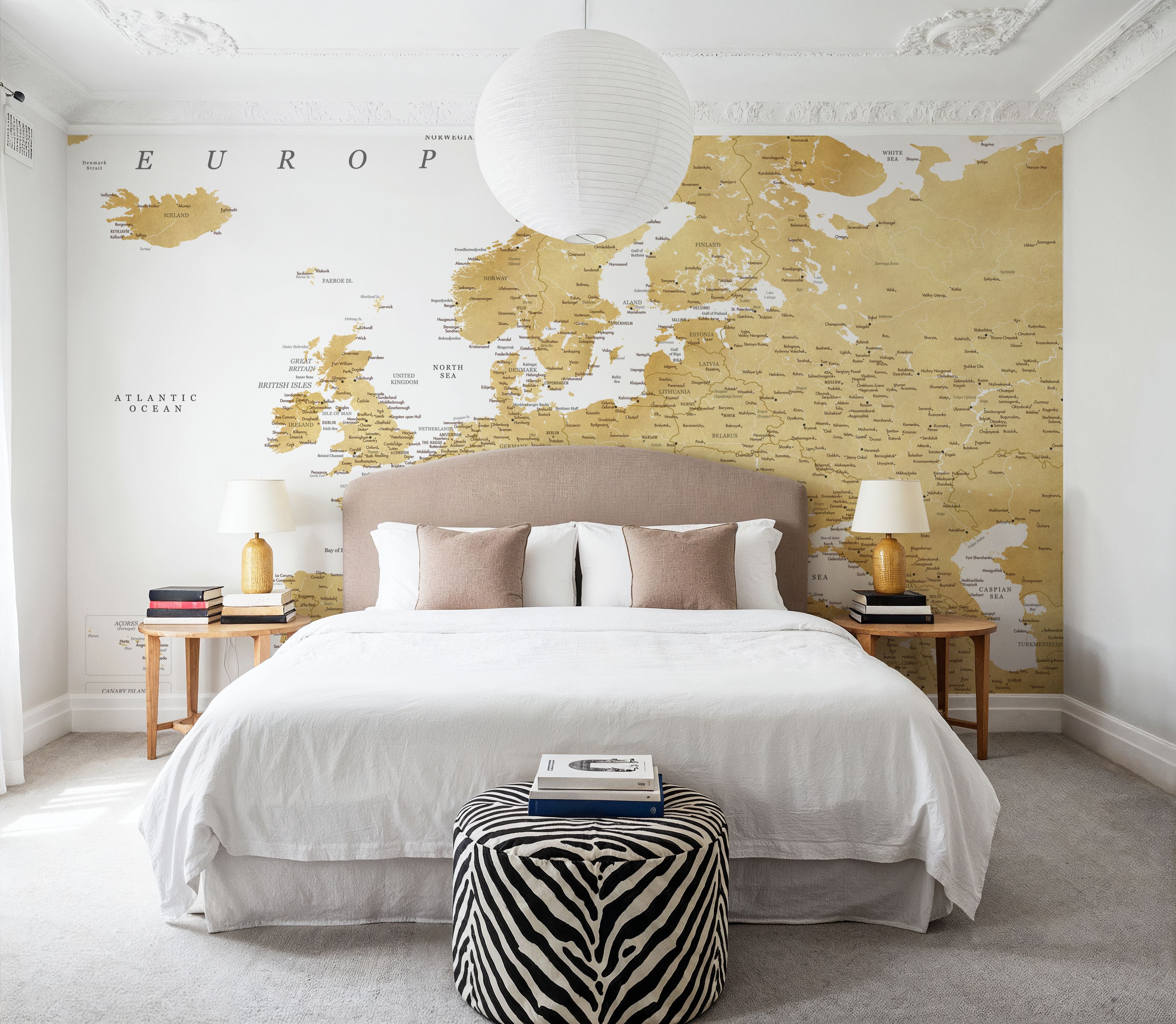 Europe Map Detailed - Rossie