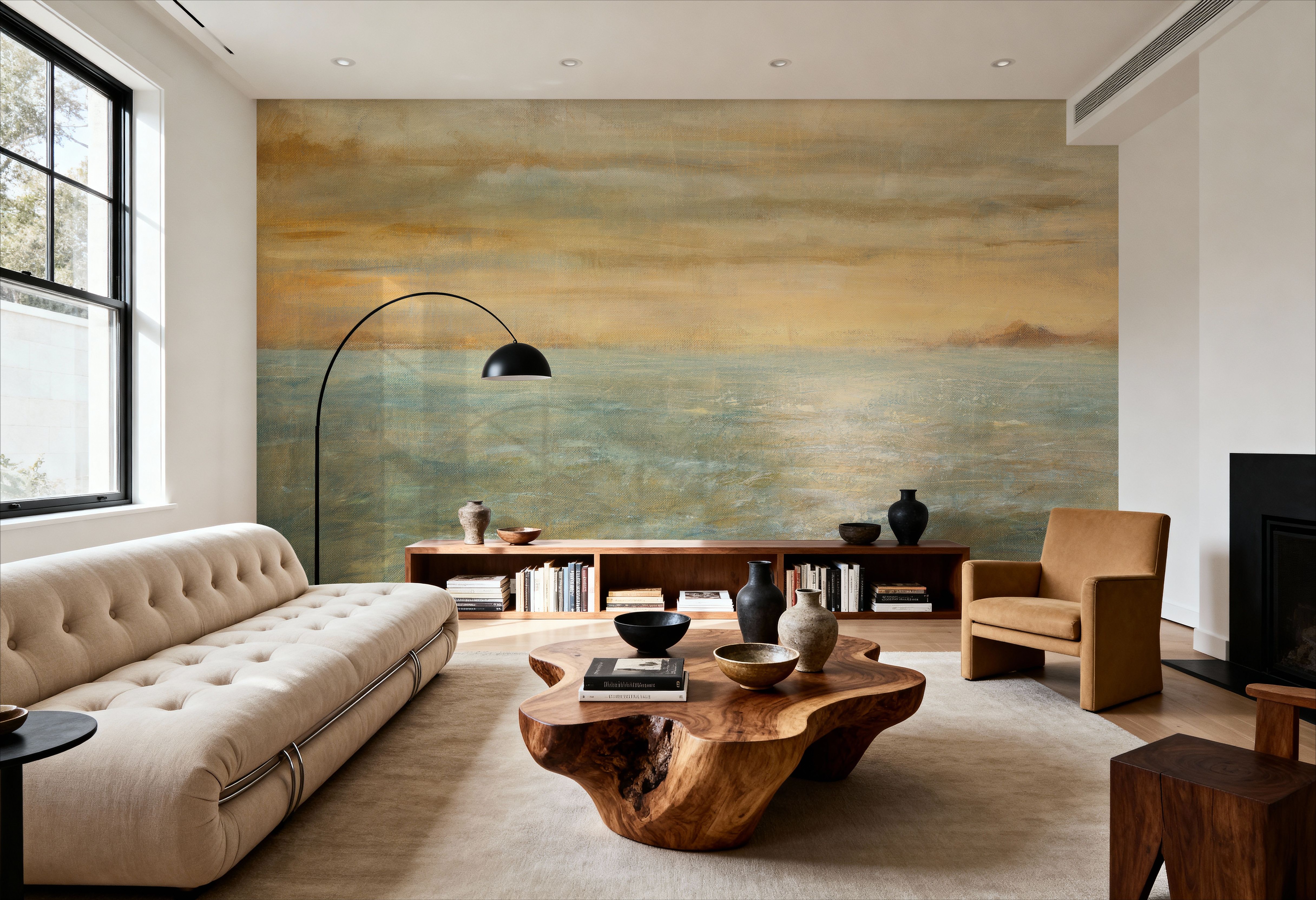 Serene Sea, Papel pintado