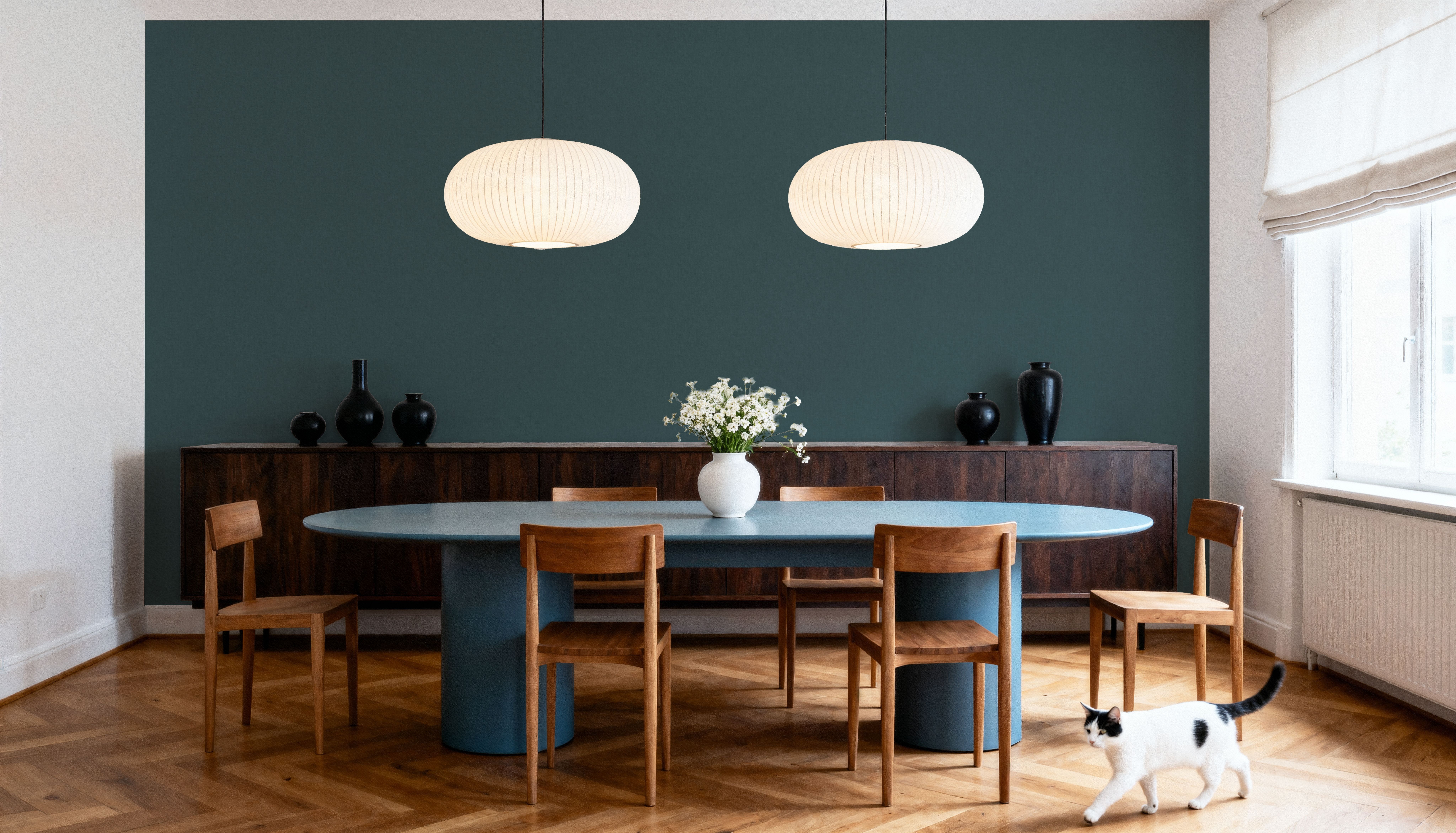 Linen Mist Bright Collection, Teal