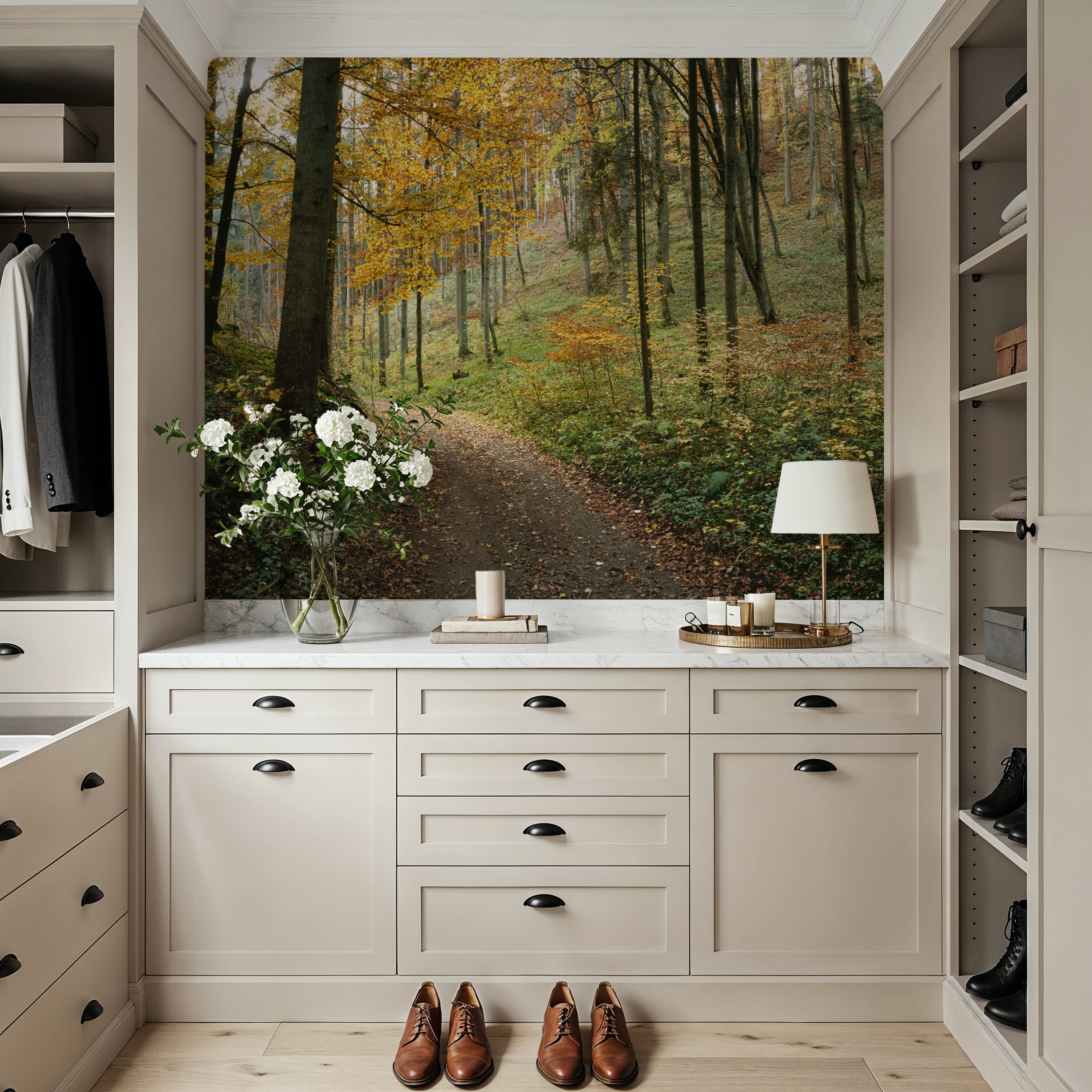 Golden Forest Path