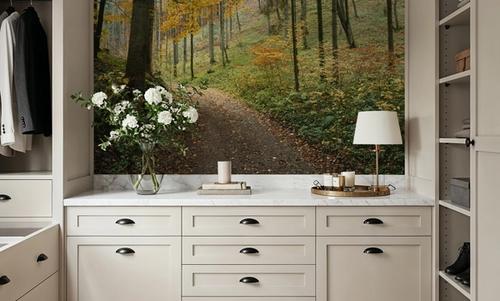 Golden Forest Path