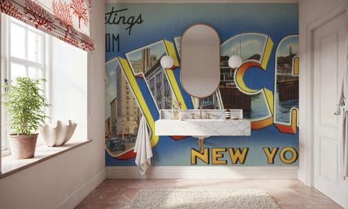 Greetings from Utica - Screenprint Postcard