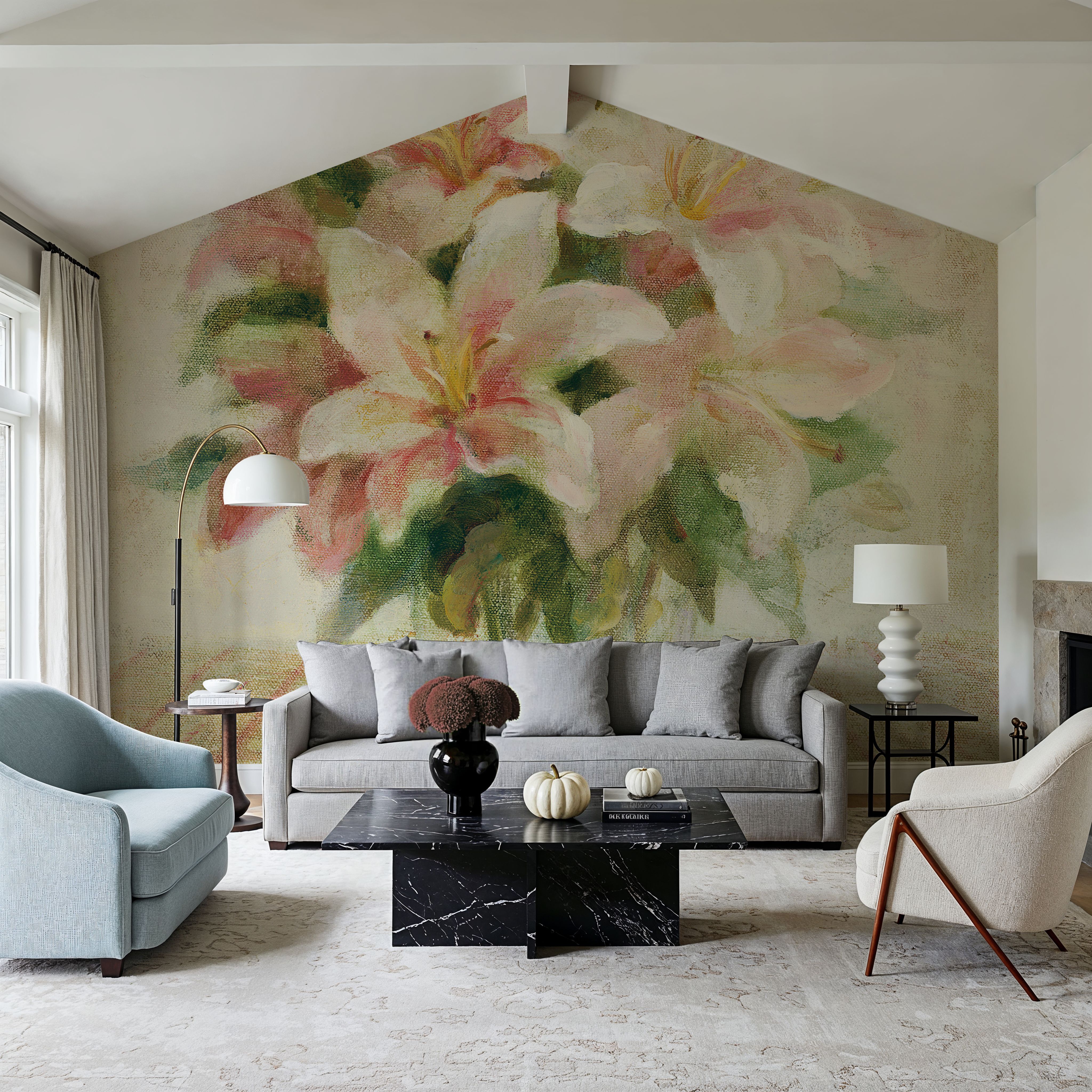 Cottage Lilies in Pink