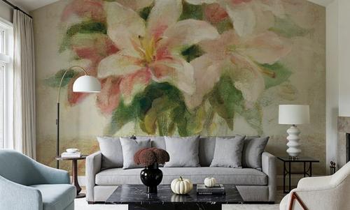 Cottage Lilies in Pink