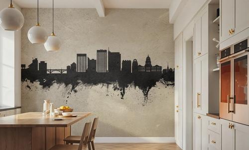 Boise Idaho Skyline Concrete