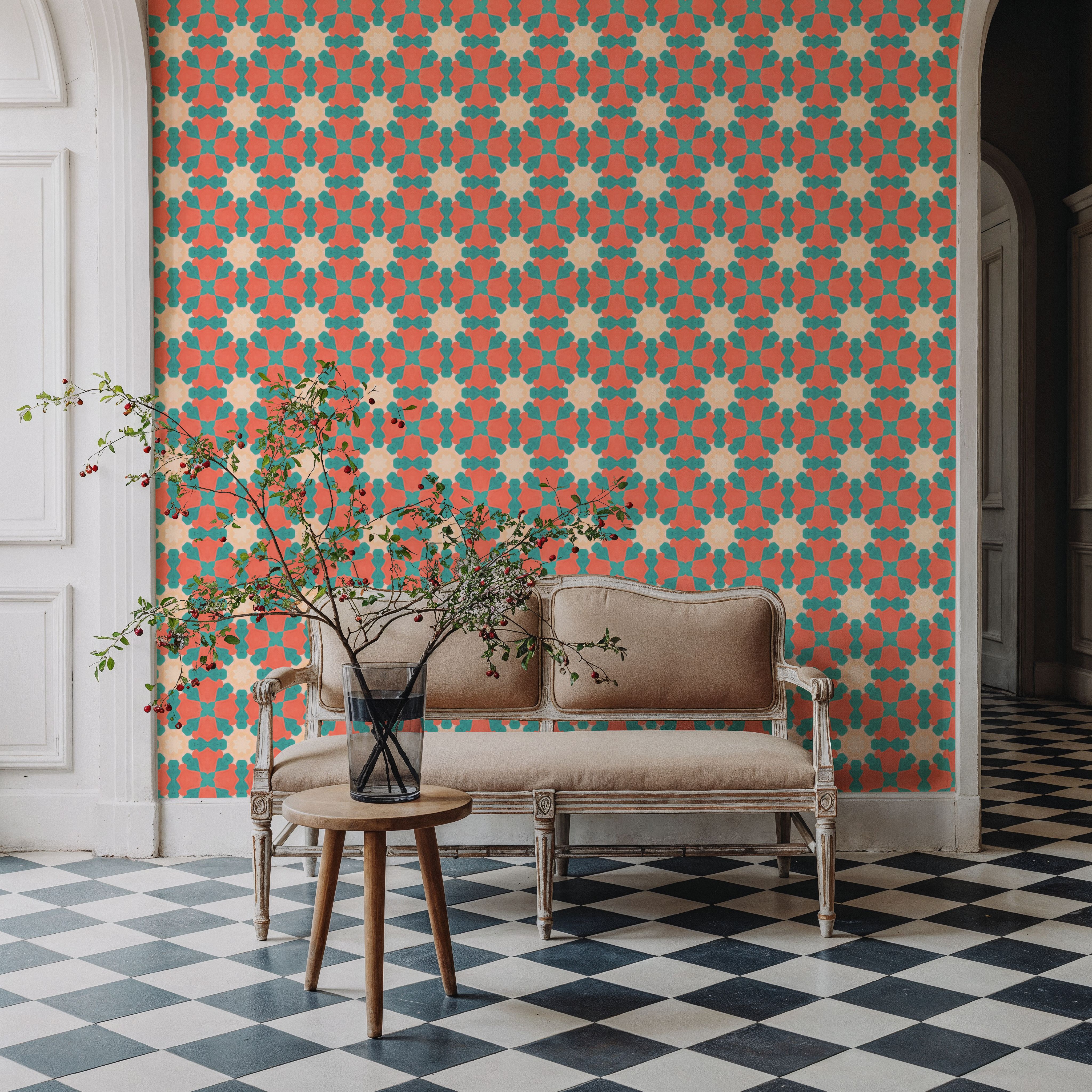 Kaleidoscope Repeated Stars