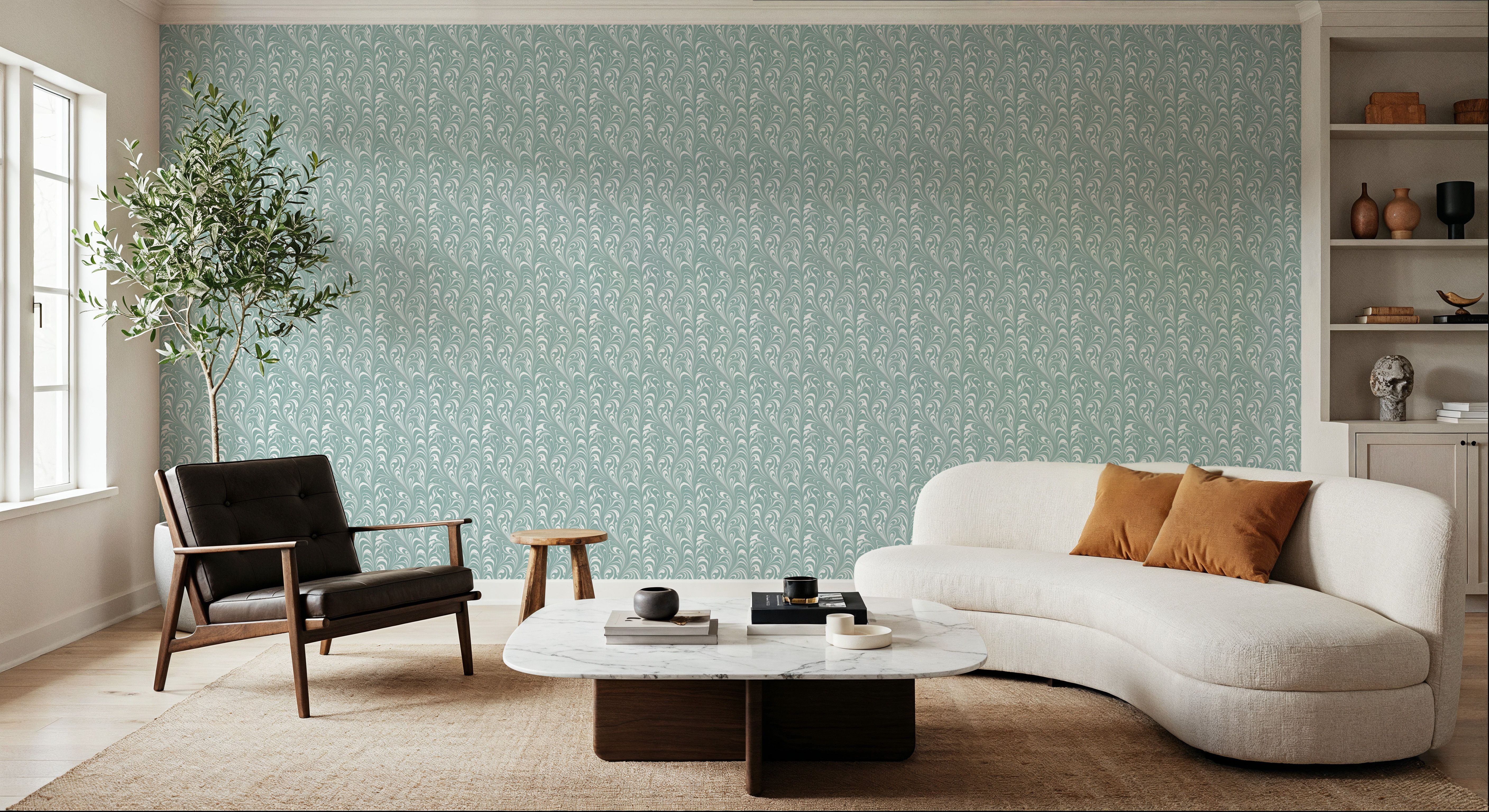 Marbelized Flow, Duck Egg