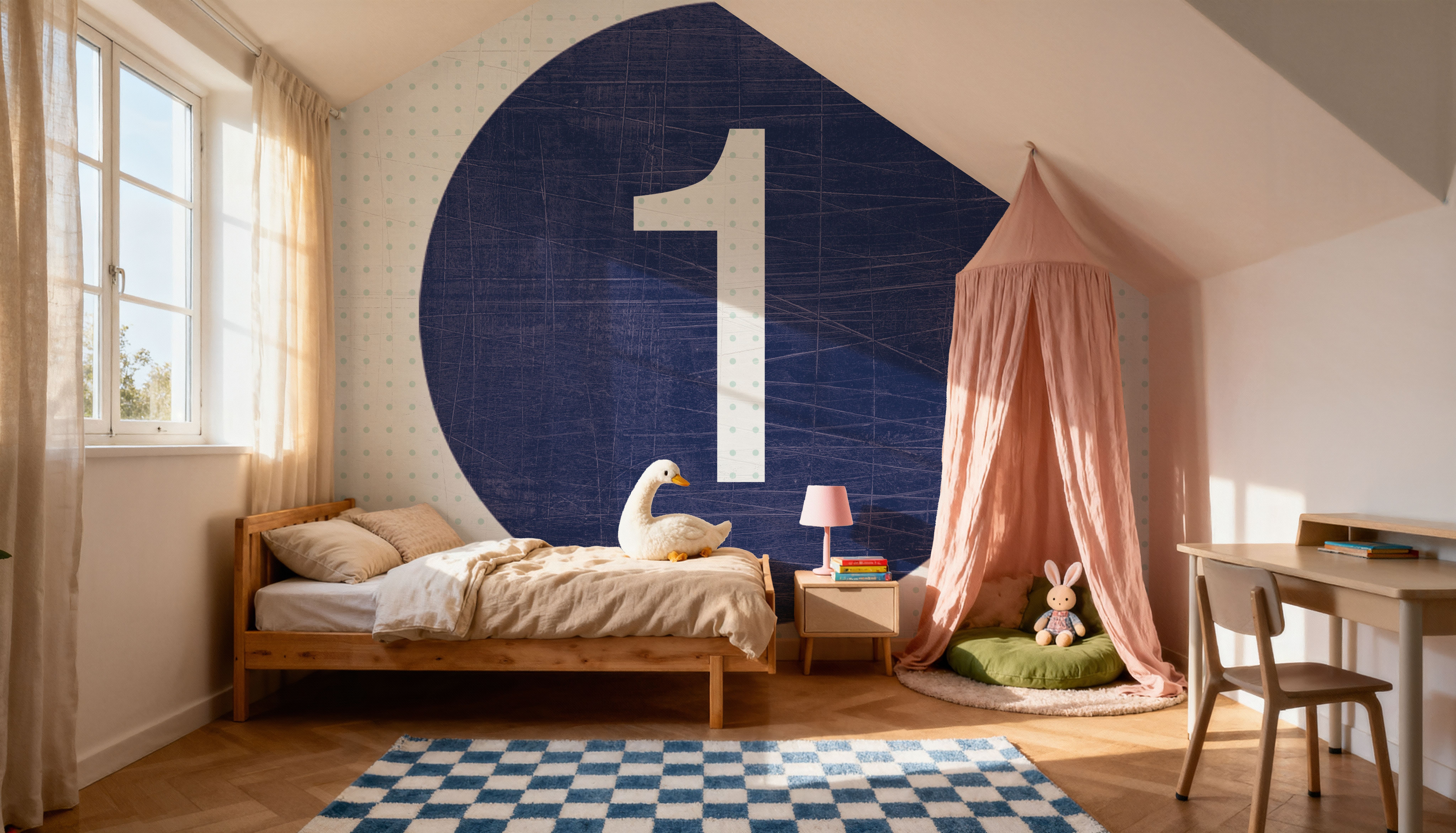 Retro Subway 1, Wallpaper