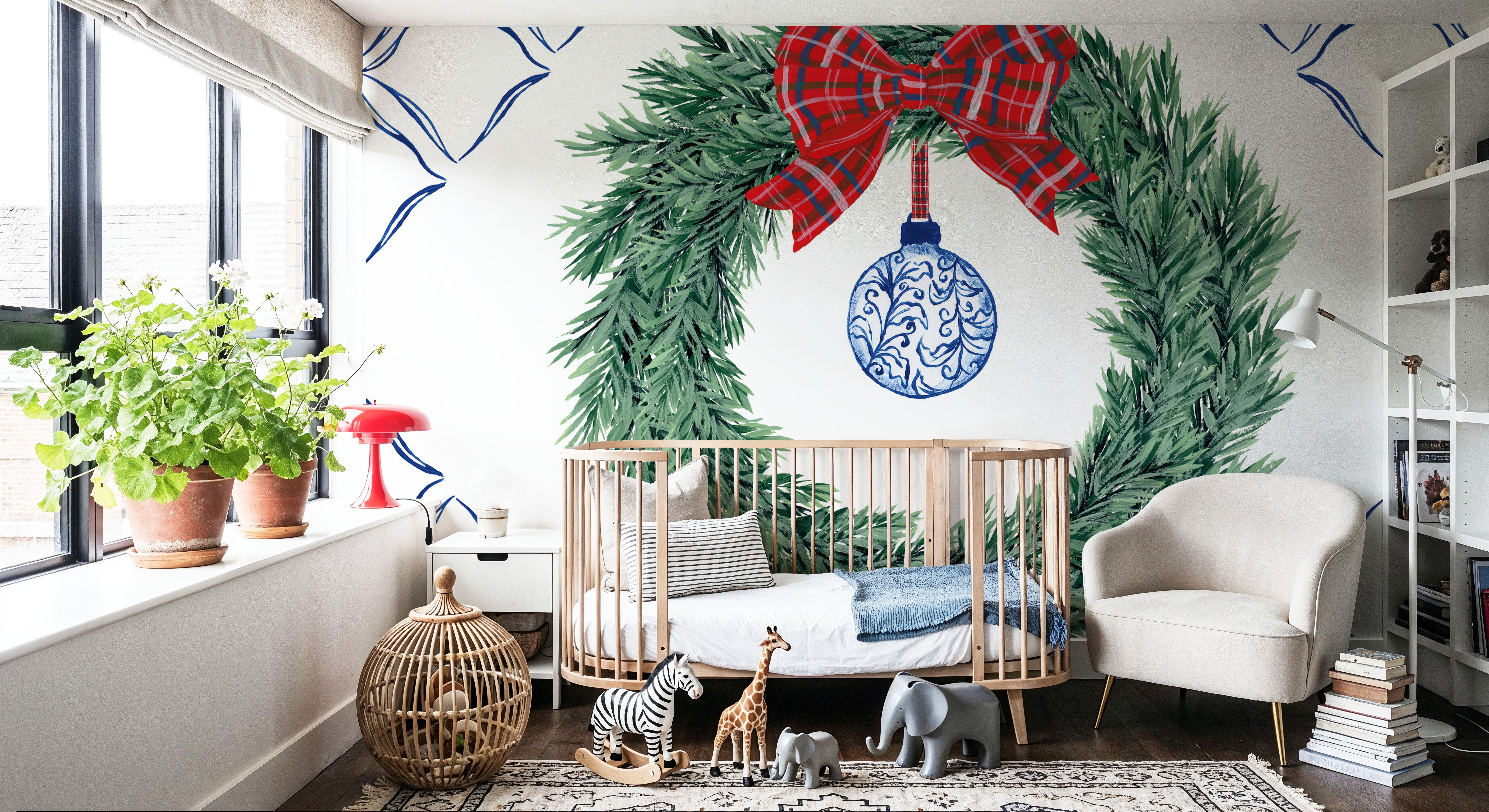 Holiday Tartan and Chinoiserie IV
