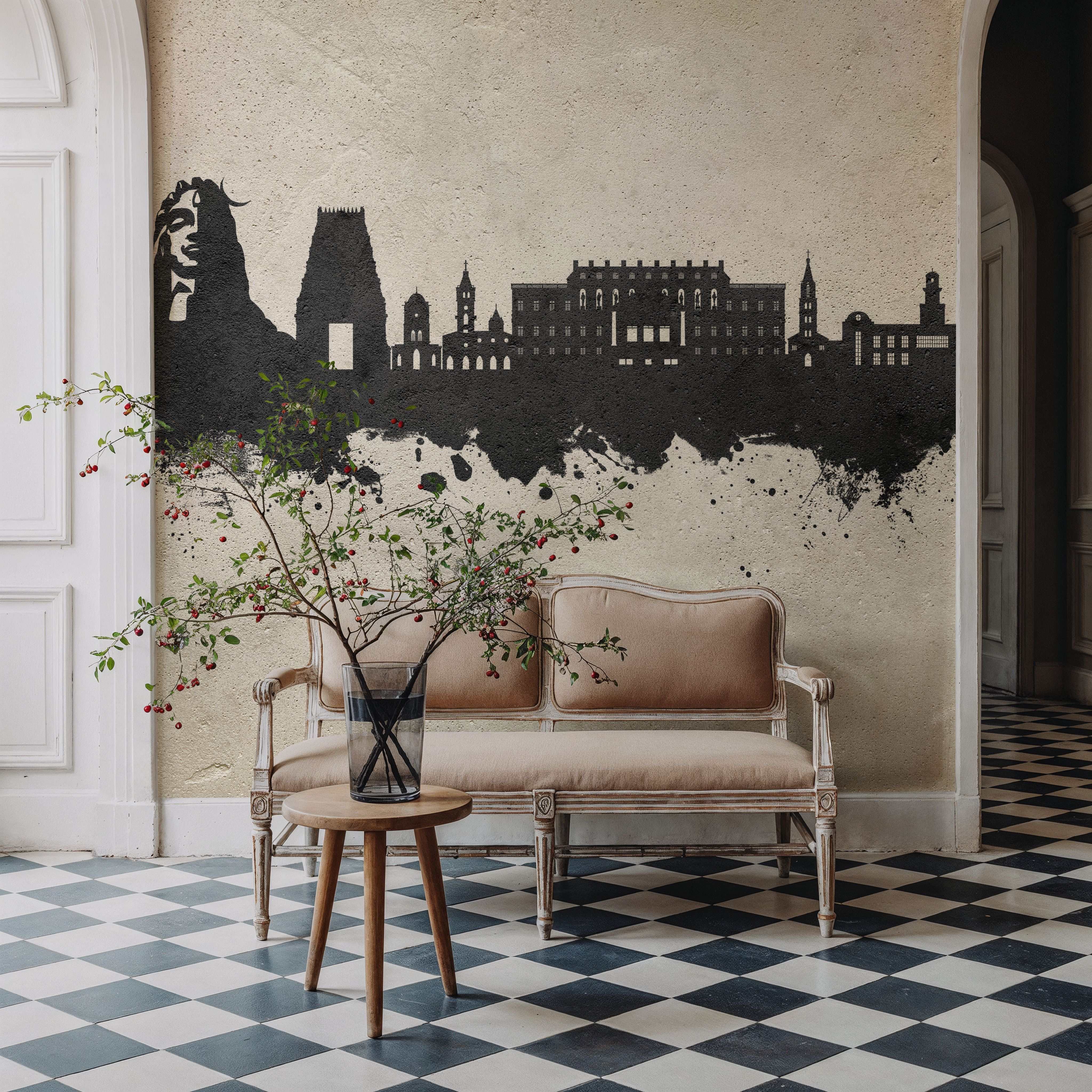 Coimbatore India Skyline Concrete