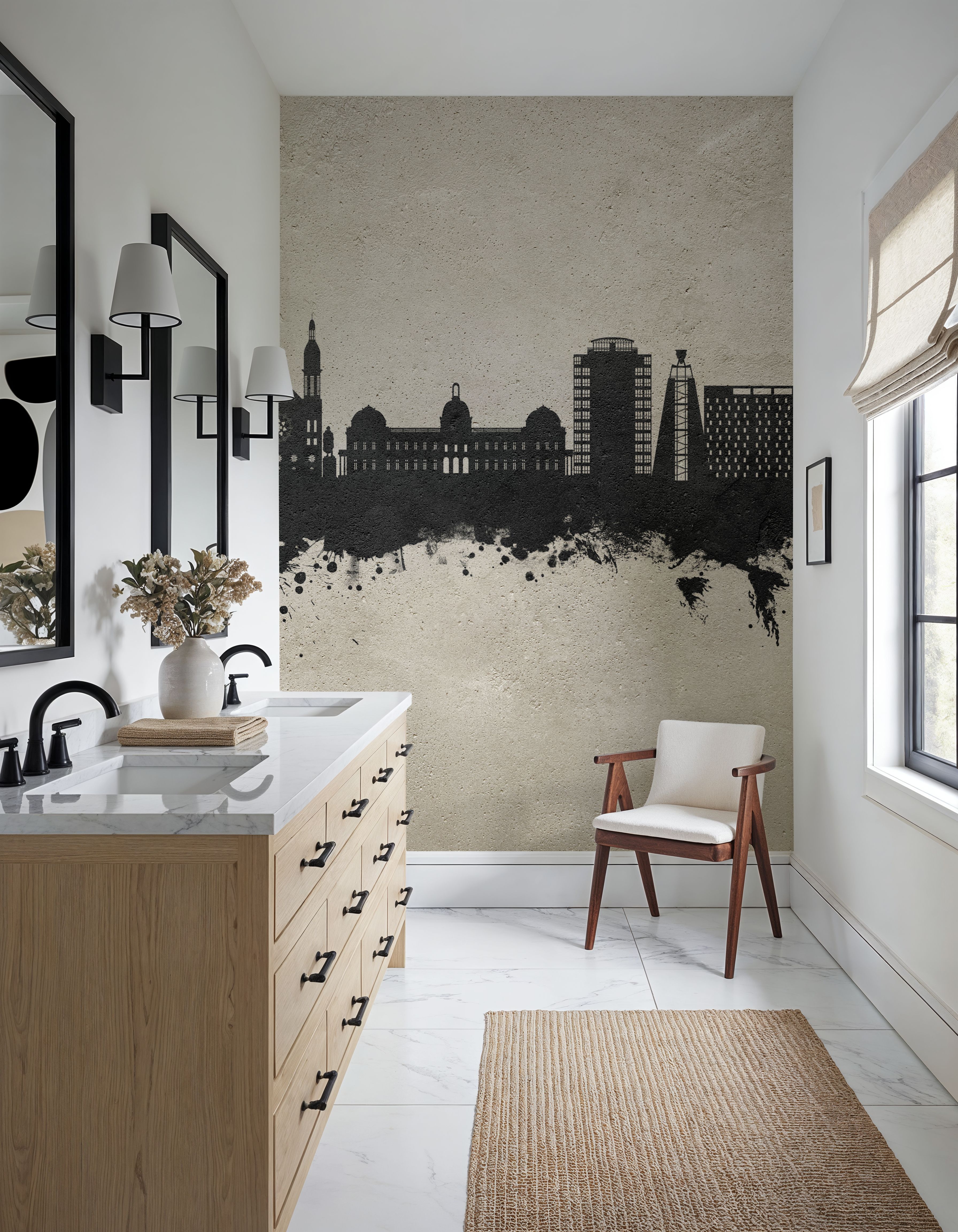 Port-au-Prince Haiti Skyline Concrete