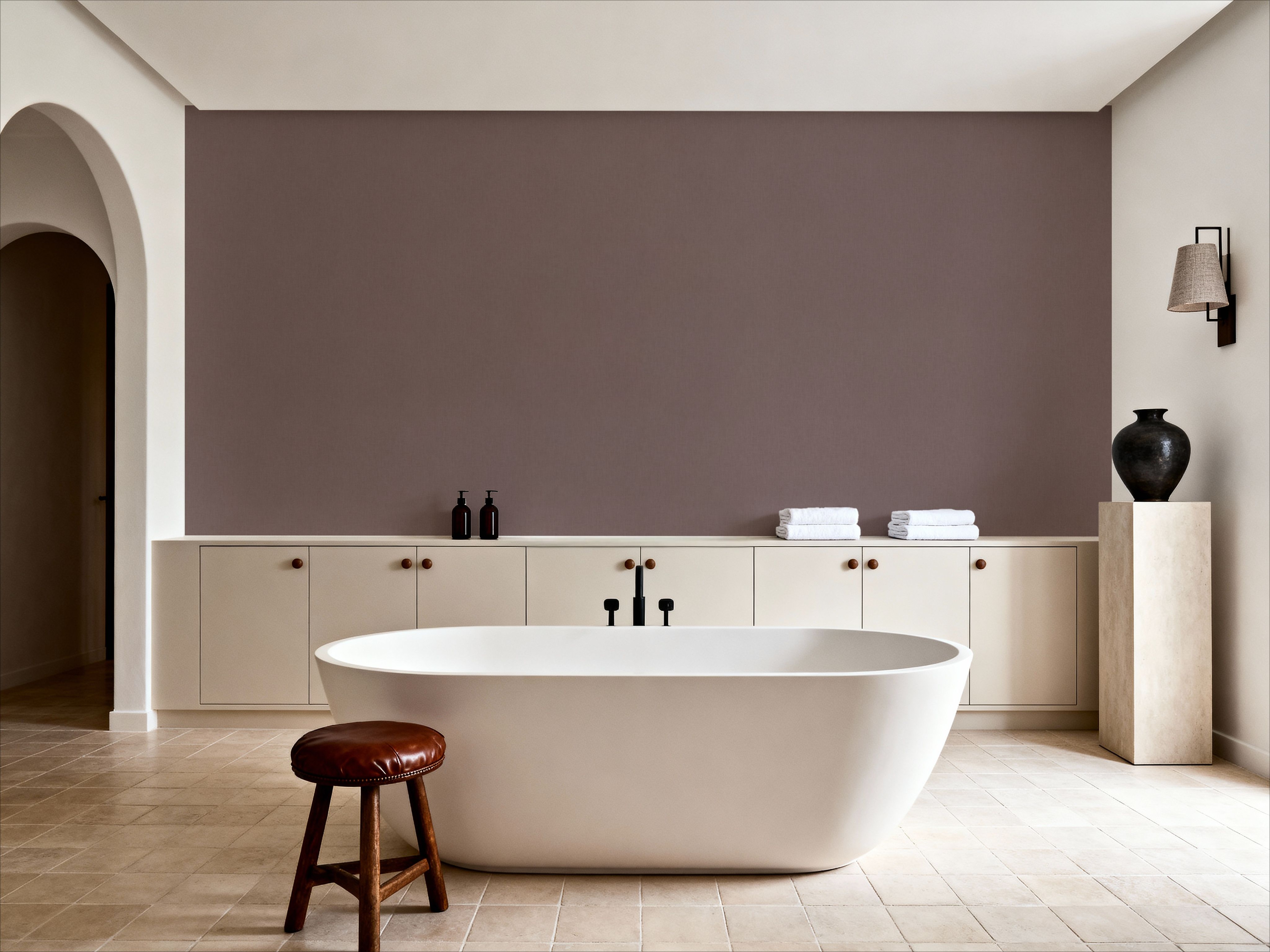 Linen Mist Murky Collection, Dusty Pink