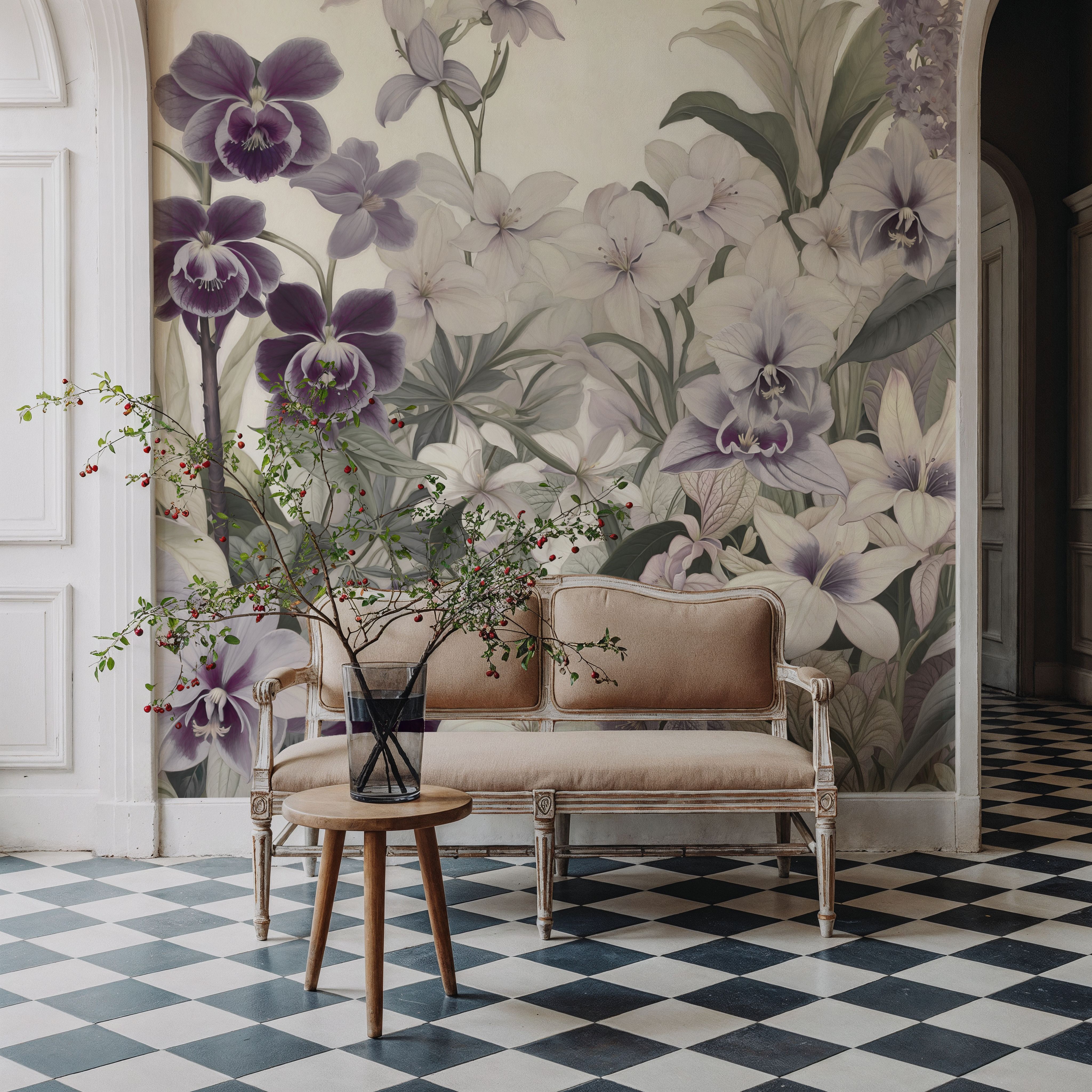 The Tenderness of Orchids, Purple