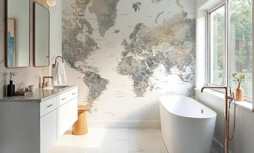 World Map Cities - Habiki