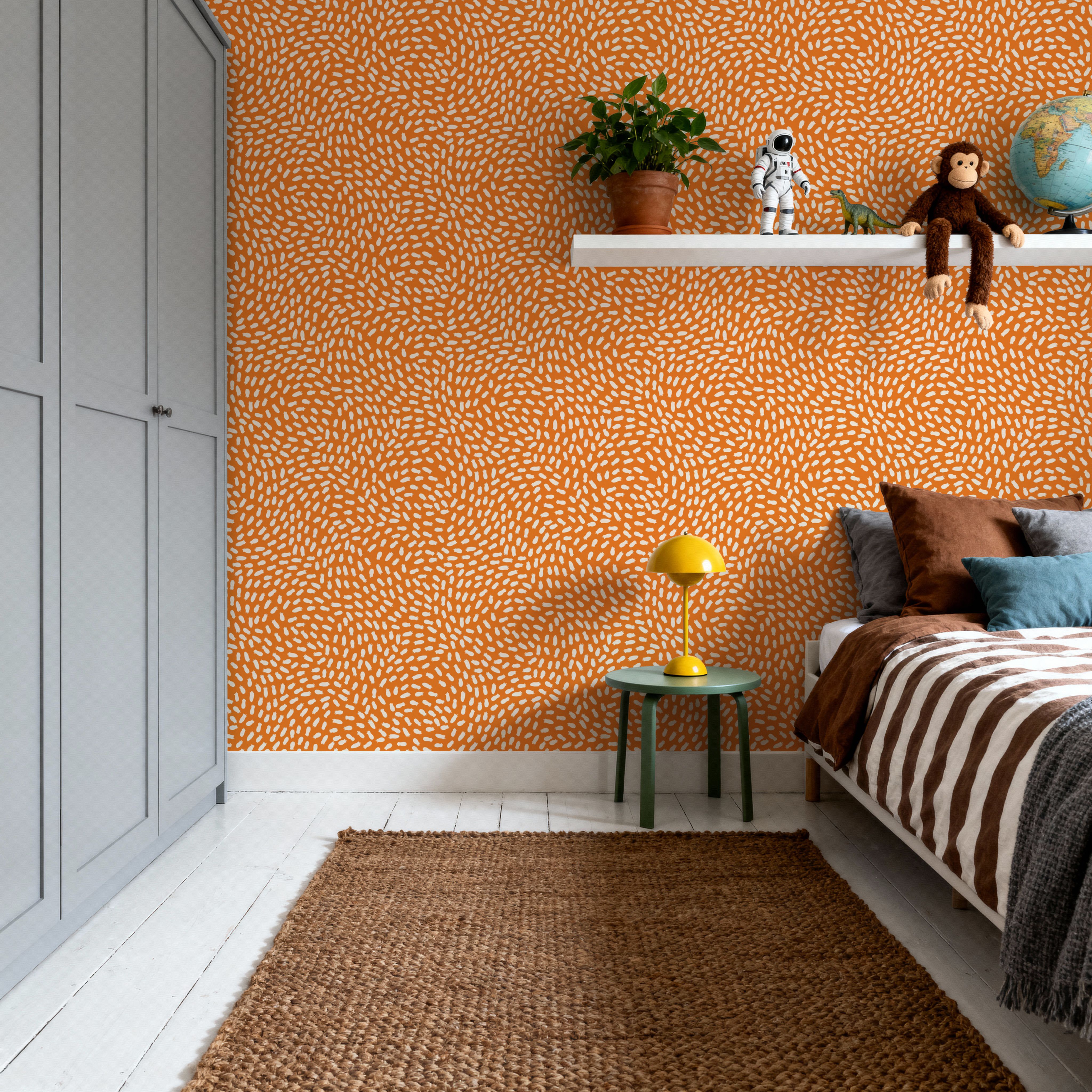 Petals On Orange