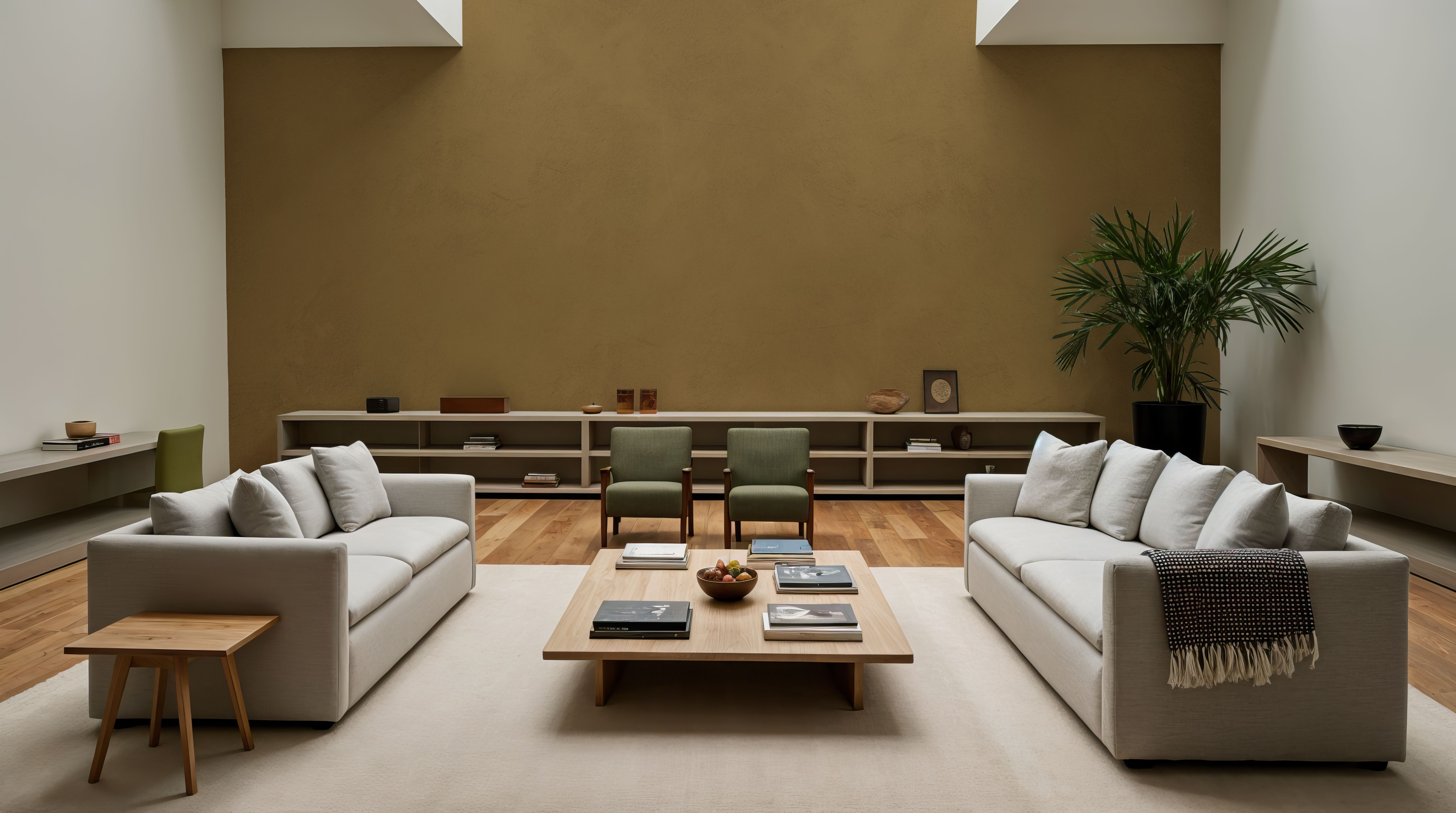 Tuscan Clay, Mustard, Papier peint